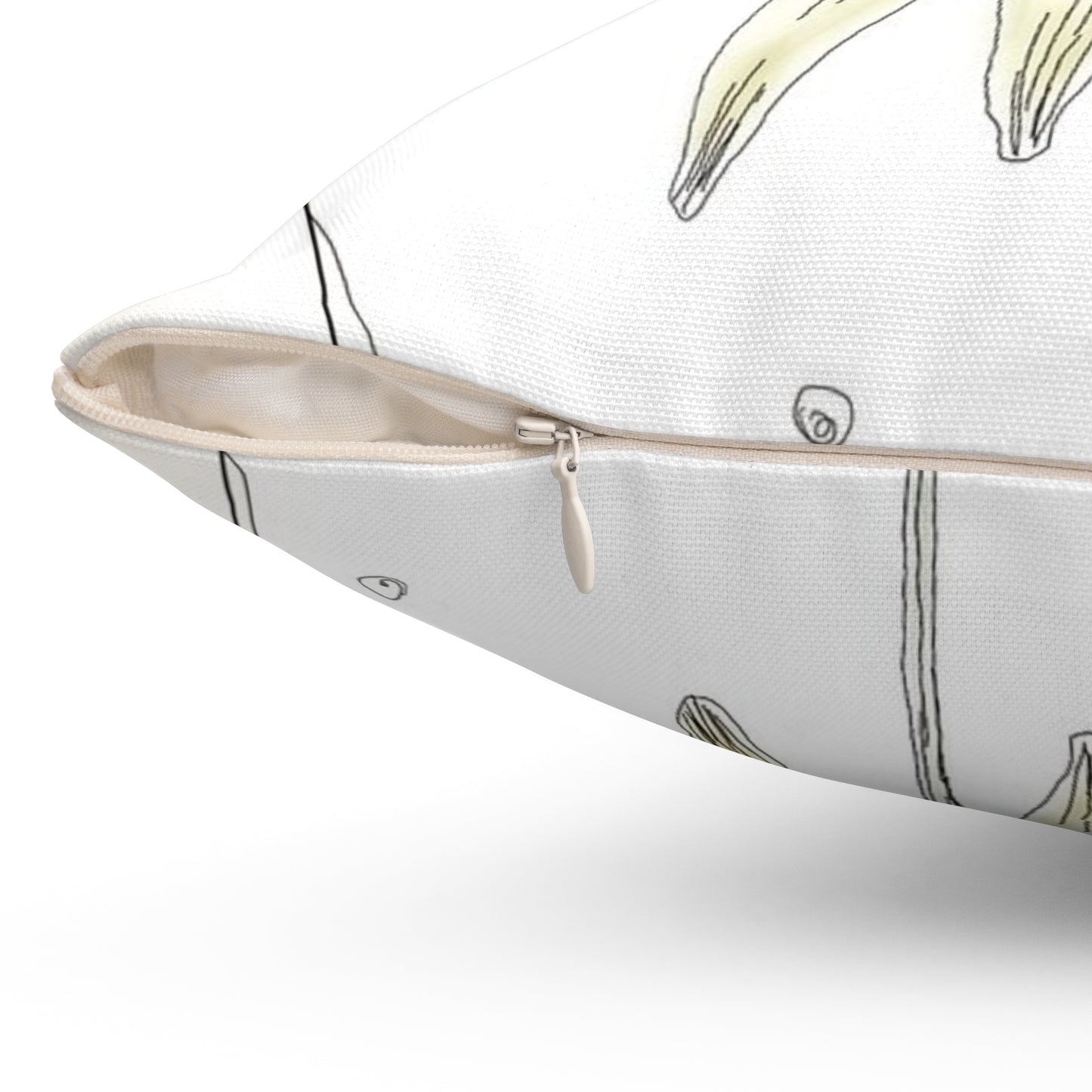Spun Polyester Square Pillow
