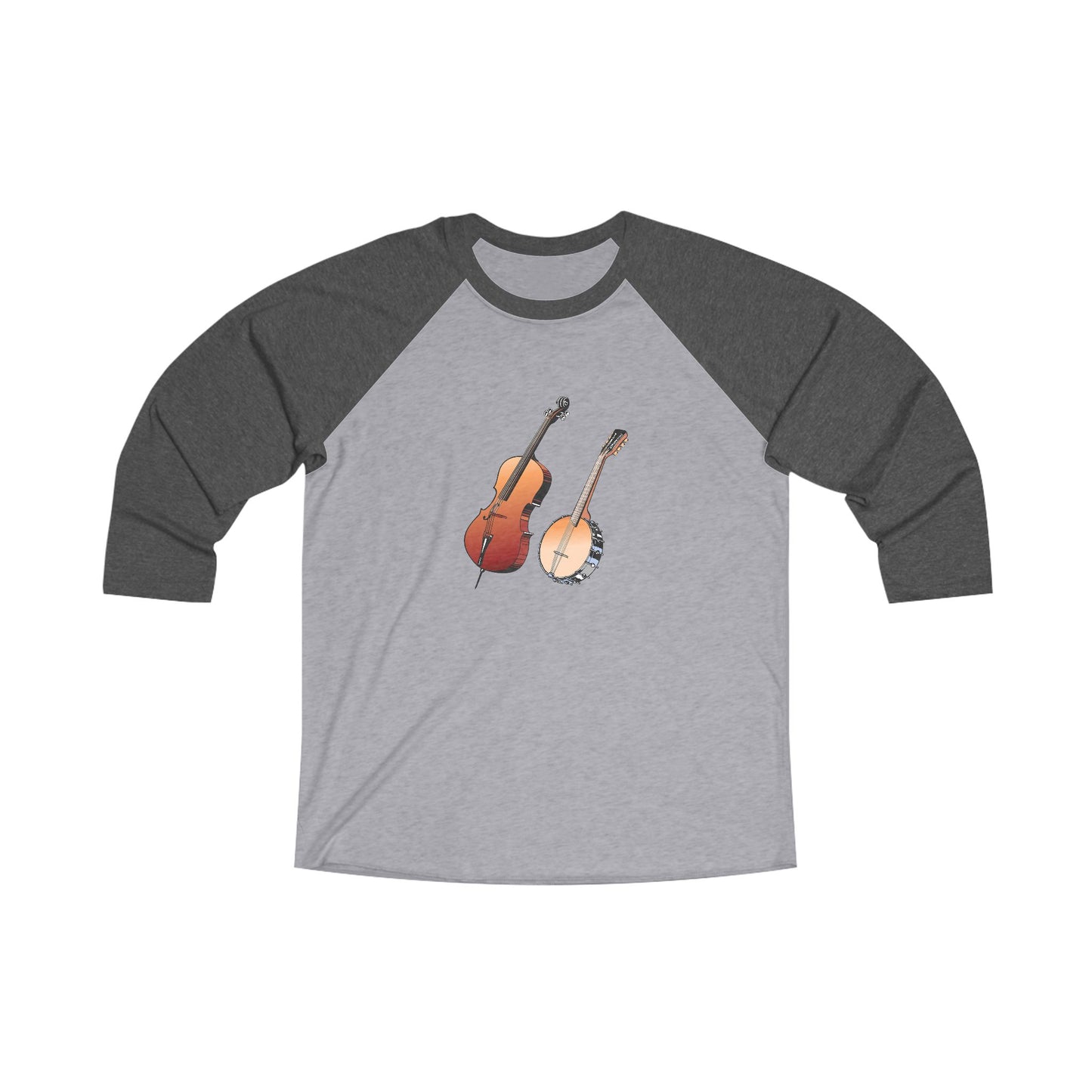 Unisex Tri-Blend 3\4 Raglan Tee