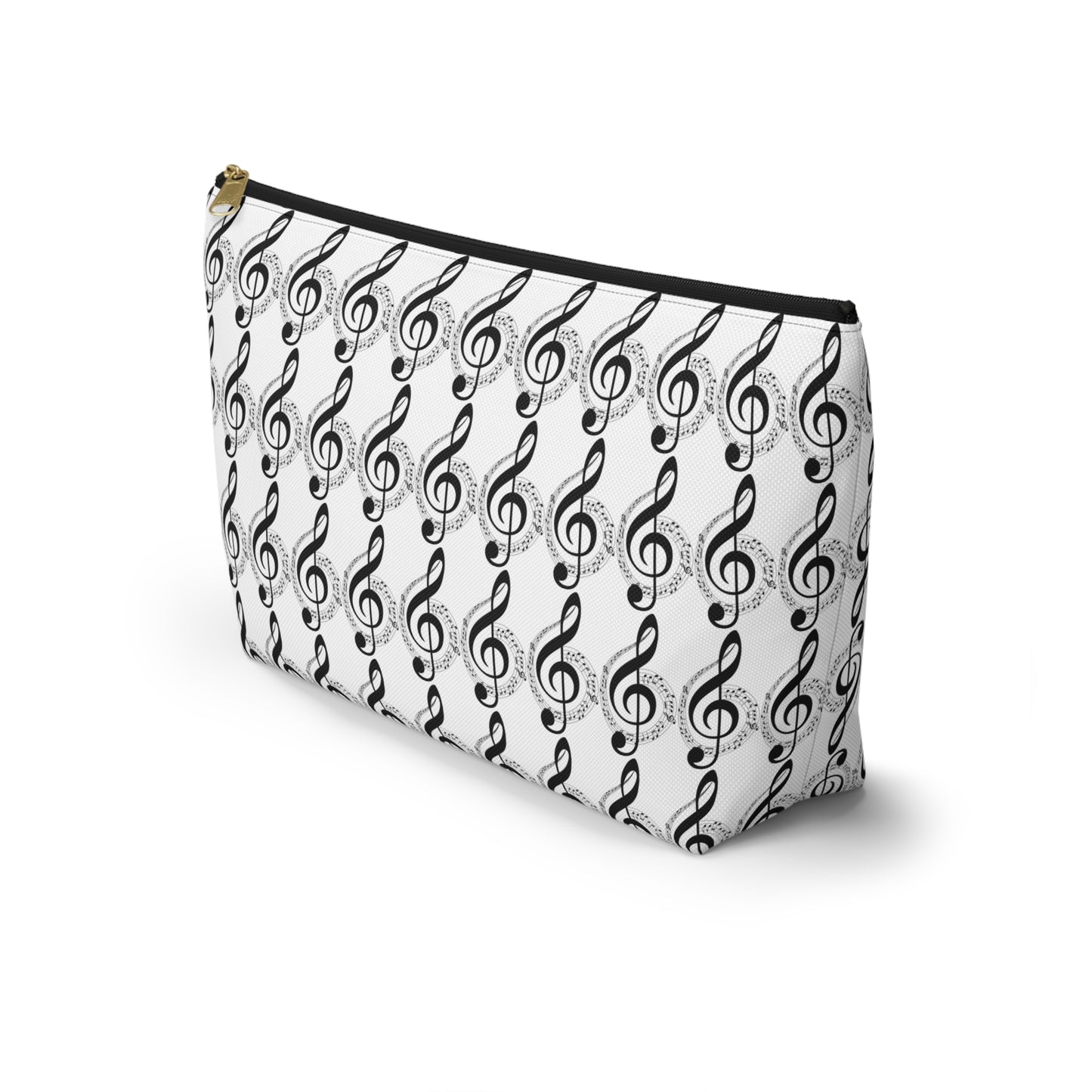 Musical Notes Accessory Pouch, Perfect for Musicians, Concert Goers