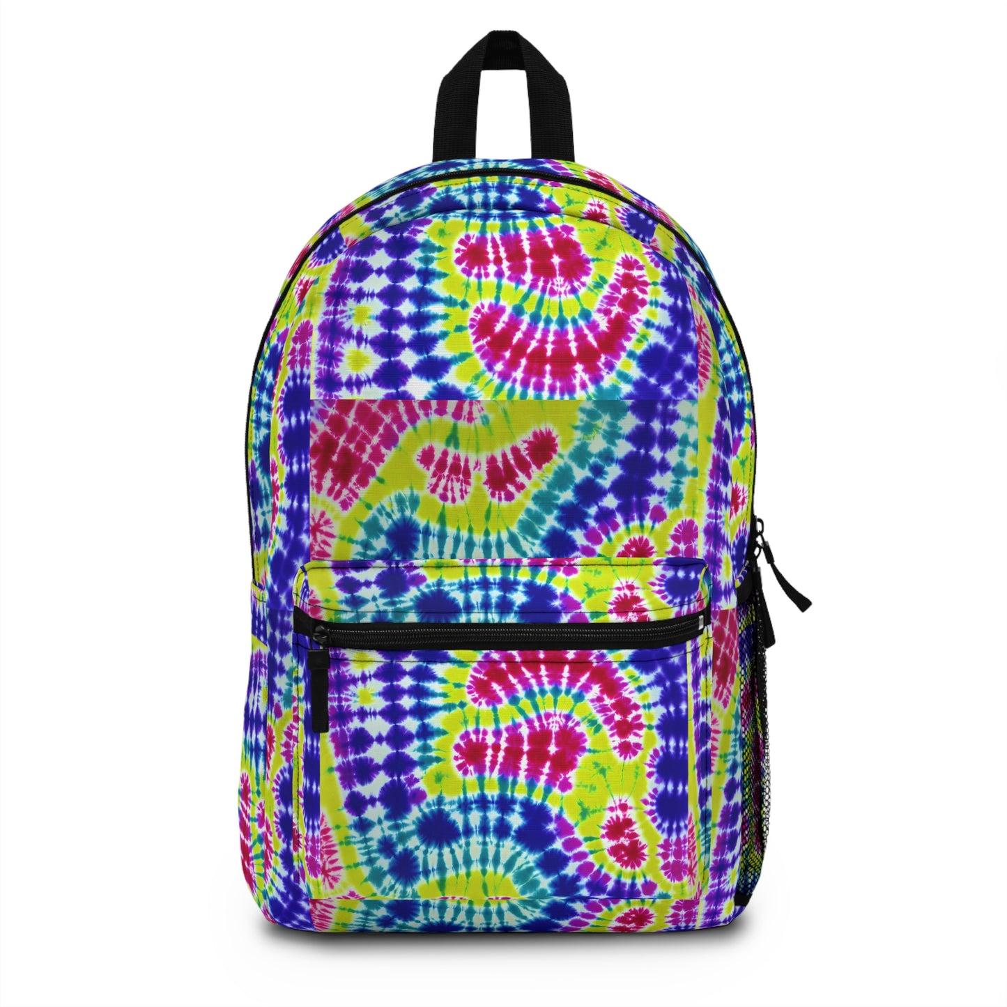 Colorful Tie-Dye Backpack for Travel, School, Festivals, Camping, Sports - Trendy and Fun!