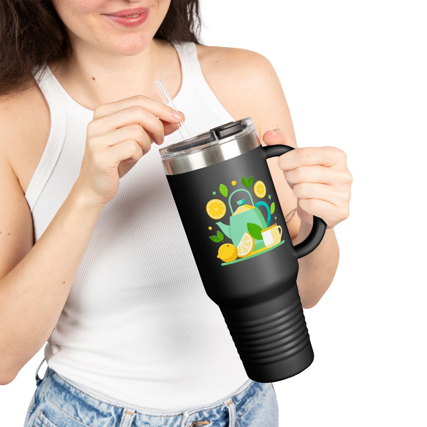 Insulated Travel Mug, 40oz