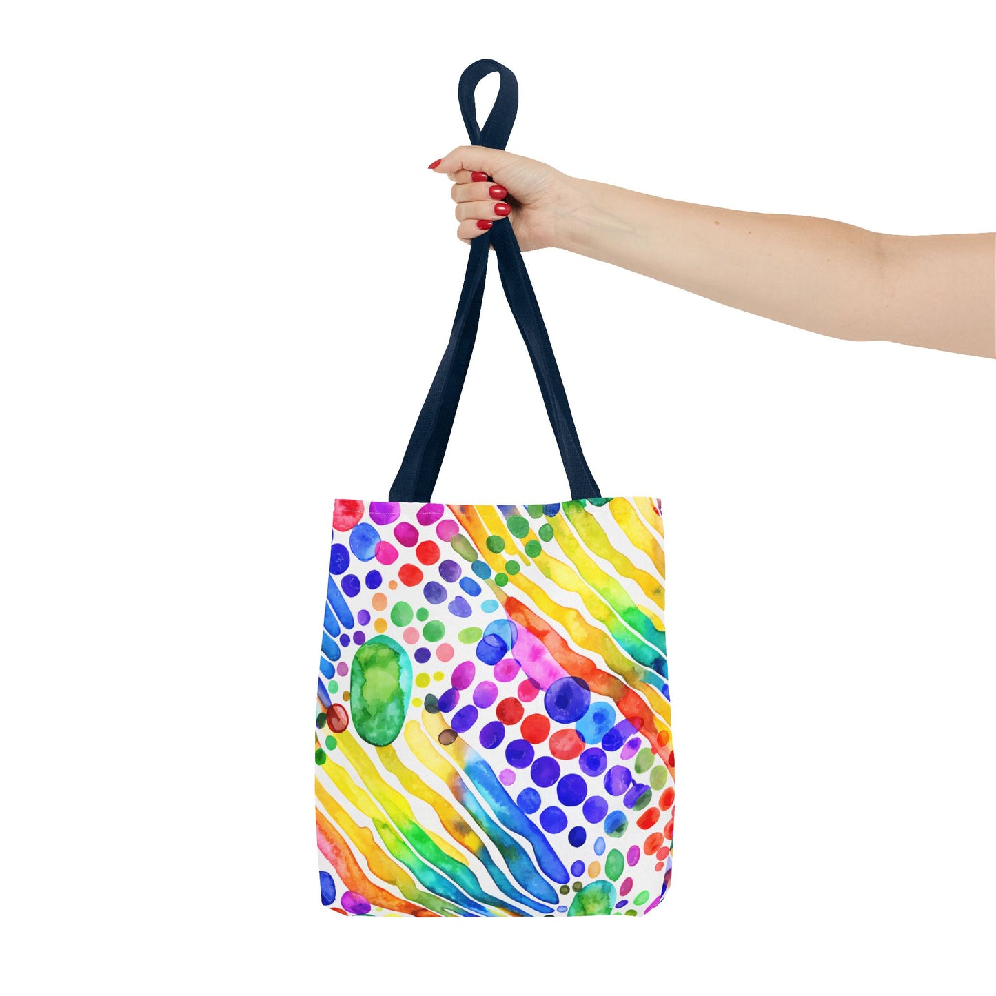 Colorful Abstract Tote Bag, Beach Bag, Shopping Bag, Summer Accessory