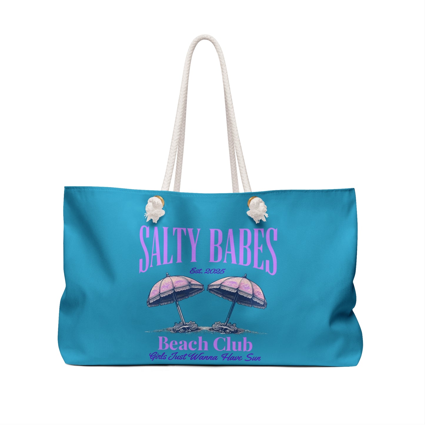 Salty Babes Beach Weekender Bag