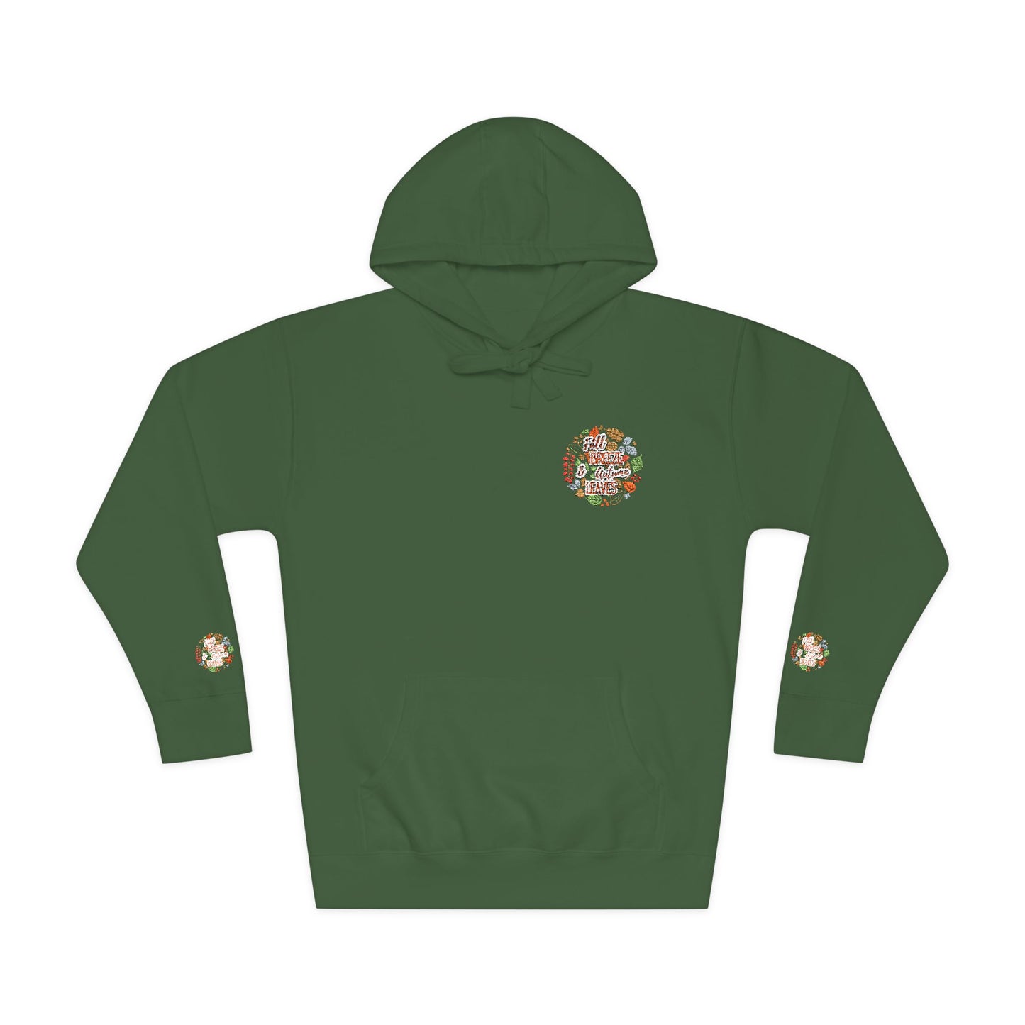 Floral Unisex Fleece Hoodie - Cozy Gift for Nature Lovers, Perfect for Fall, Spring, Birthdays, Relaxation, Outdoor Activities