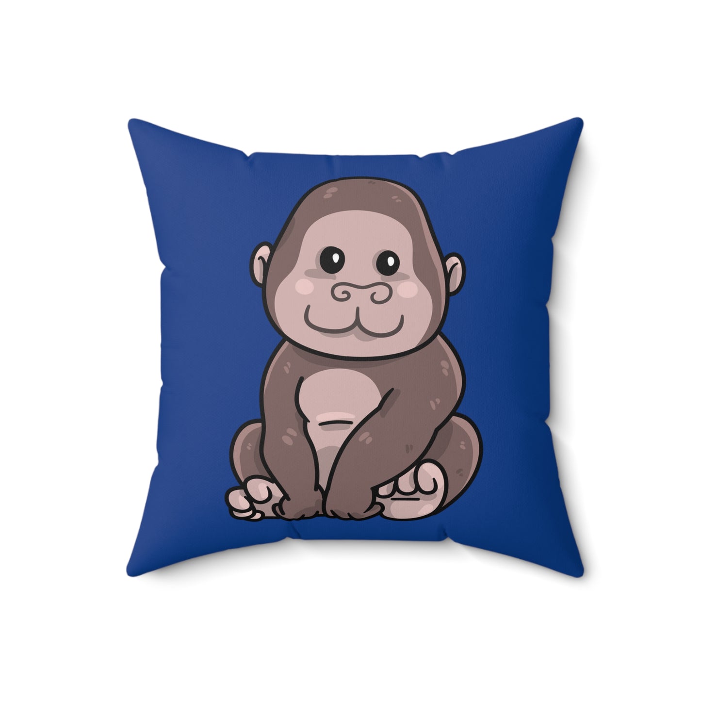 Cute Gorilla Decorative Pillow, Animal
