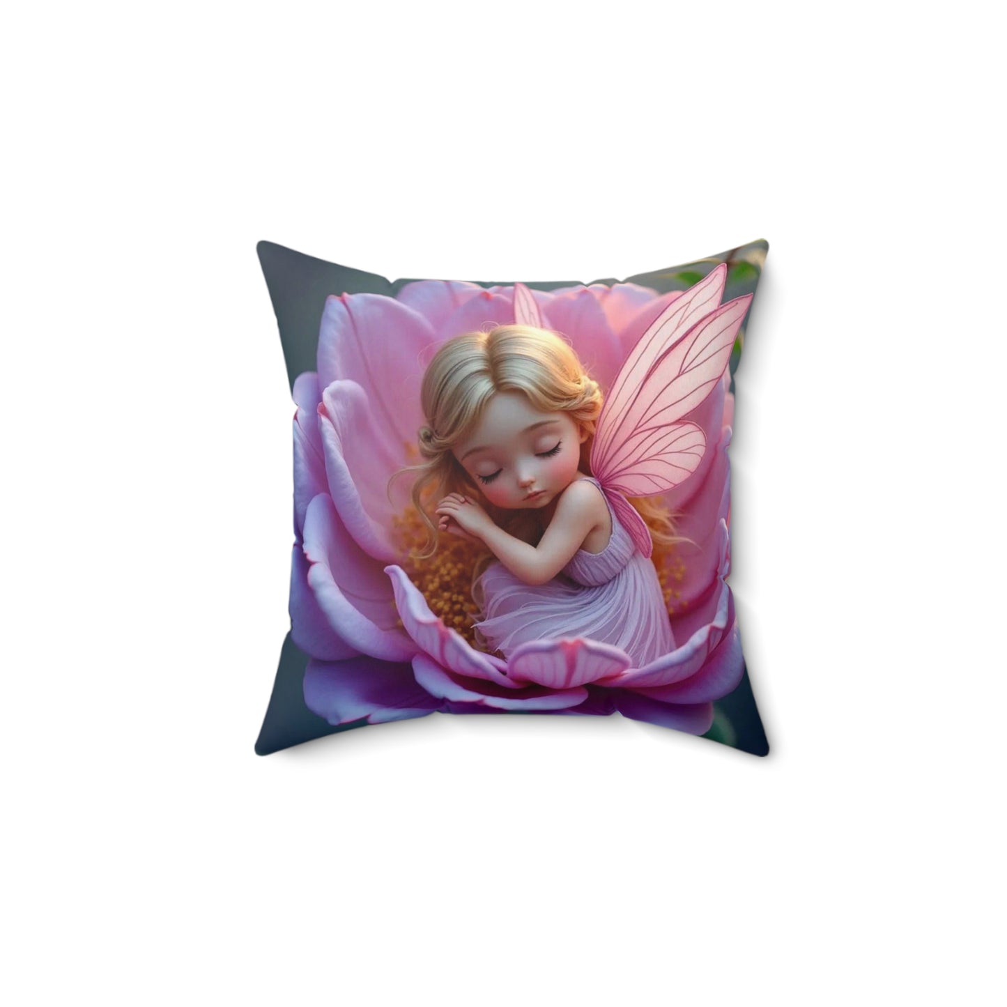 Spun Polyester Square Pillow