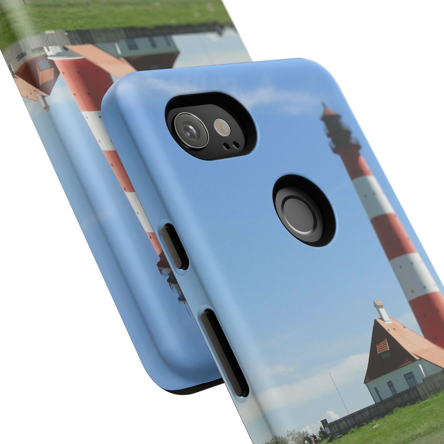 Lighthouse Phone Case - Coastal Vibes, Nautical Gift, Ocean Lover Accessory, Beach Aesthetic, Customizable Design