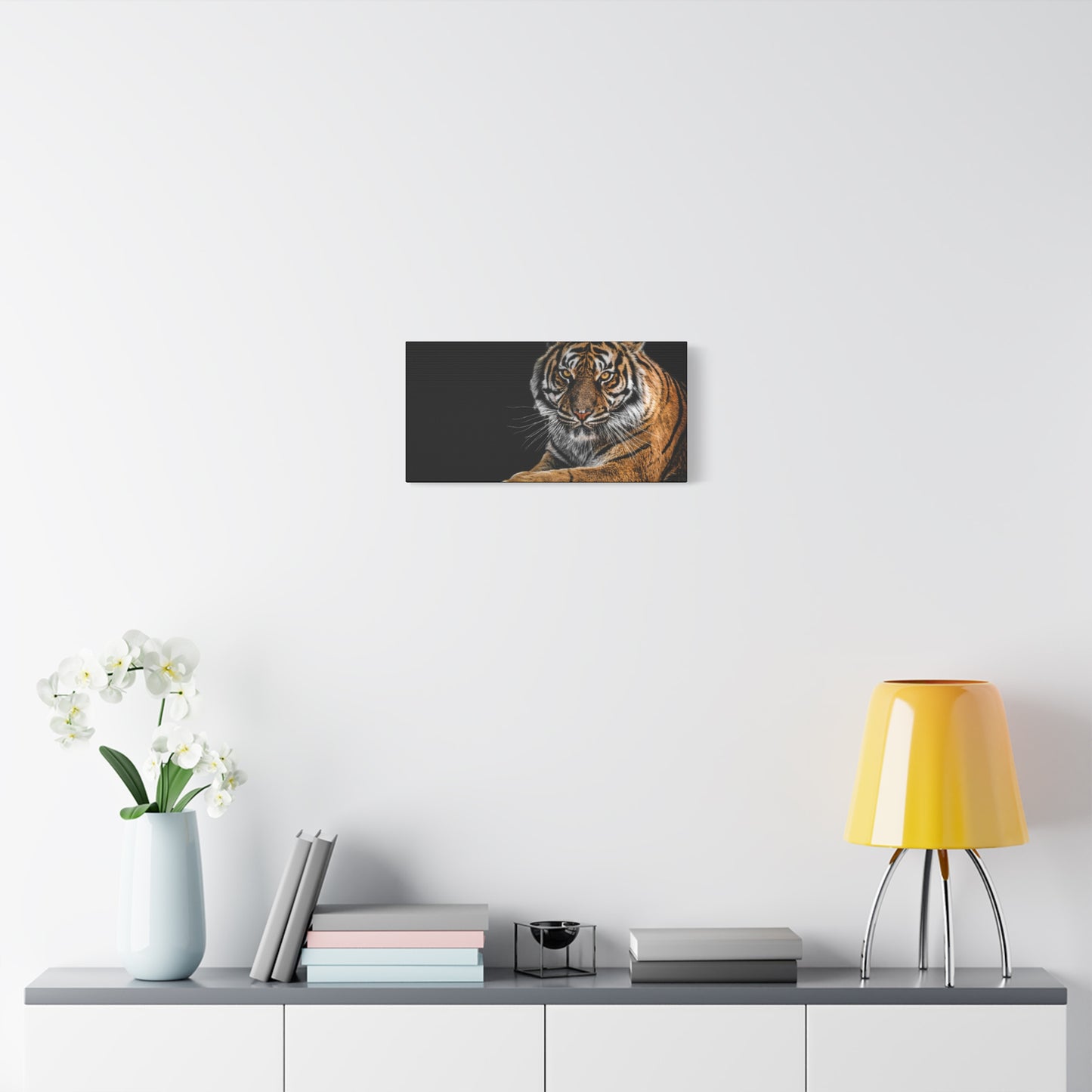 Majestic Tiger Canvas Art, Perfect for Animal Lovers, Home Decor, Gift for Wildlife Enthusiasts, Modern Wall Art, 1.25" Depth