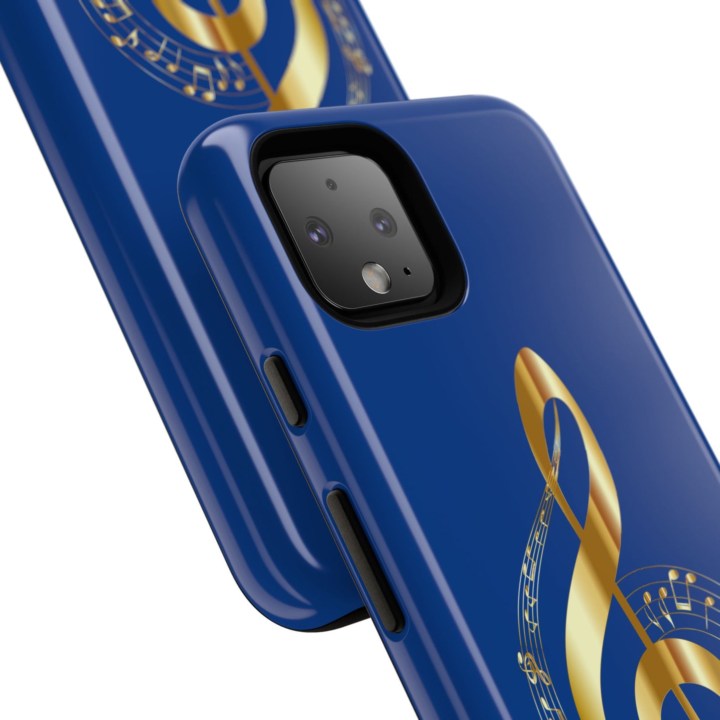 Tough Cases Blue and Gold Musical Note