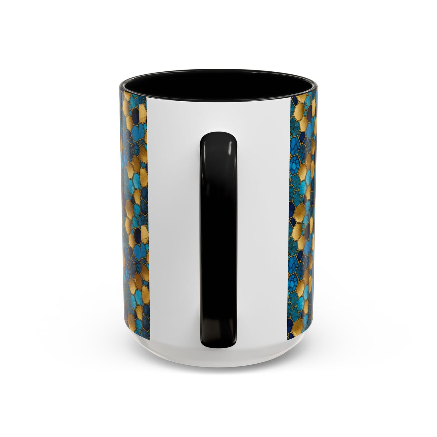Textured Geometric Accent Coffee Mug, Unique Coffee Cup, Home Decor, Gift for Coffee Lovers, Modern Kitchenware