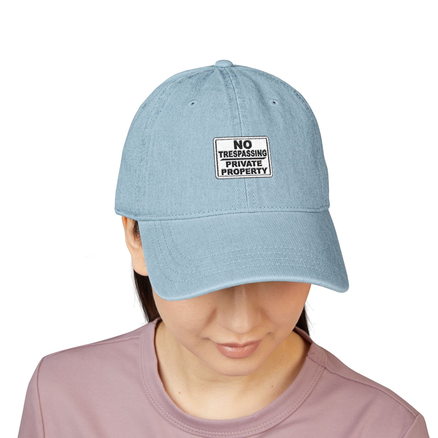 Denim Hat (Embroidery) Private Property