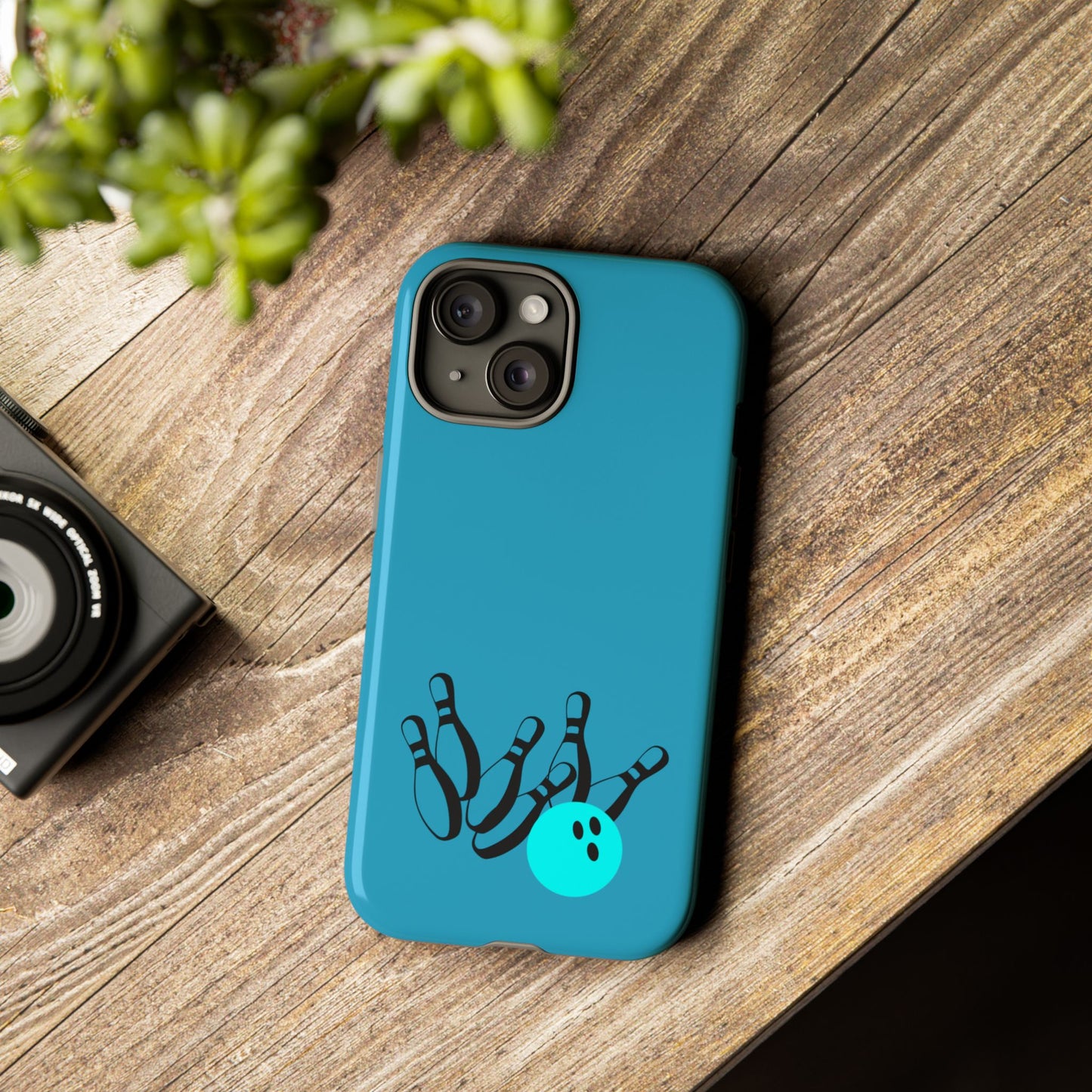 Bowling Phone Case, Tough Cases for Bowling Enthusiasts, Fun Gift for Bowlers, Unique Phone Accessory, Sports Themed Cases