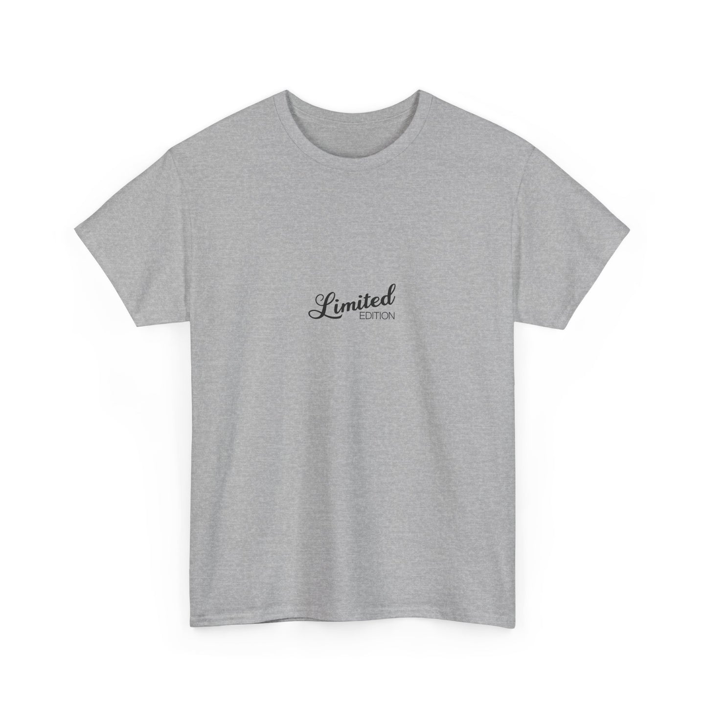 Limited Edition Unisex Heavy Cotton Tee, Casual Tee, Gift for Him, Her, Birthday Gift, Streetwear Fashion