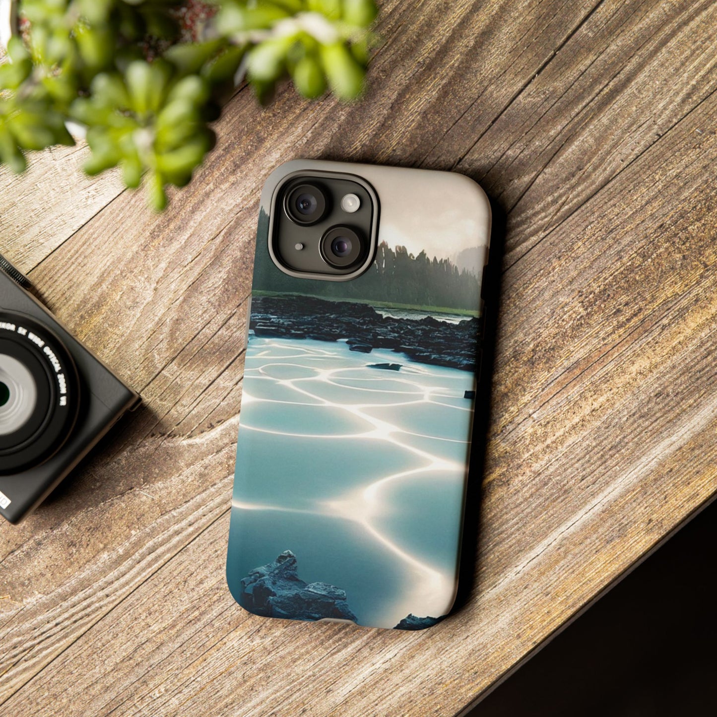 Nature-Inspired Phone Case, Tough Cases for Nature Lovers, Durable Phone Cover, Outdoor Vibe, Unique Gift for Travelers, Eco-Friendly Design