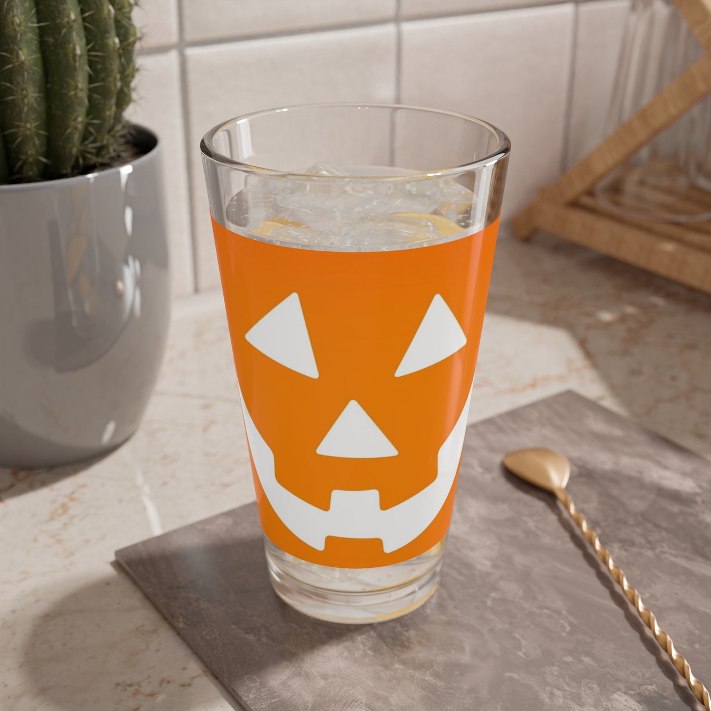 Elegant Mixing Glass, 16oz - Perfect for Cocktails, Home Bar Decor, Entertaining, Gifts for Mixologists, Unique Kitchenware