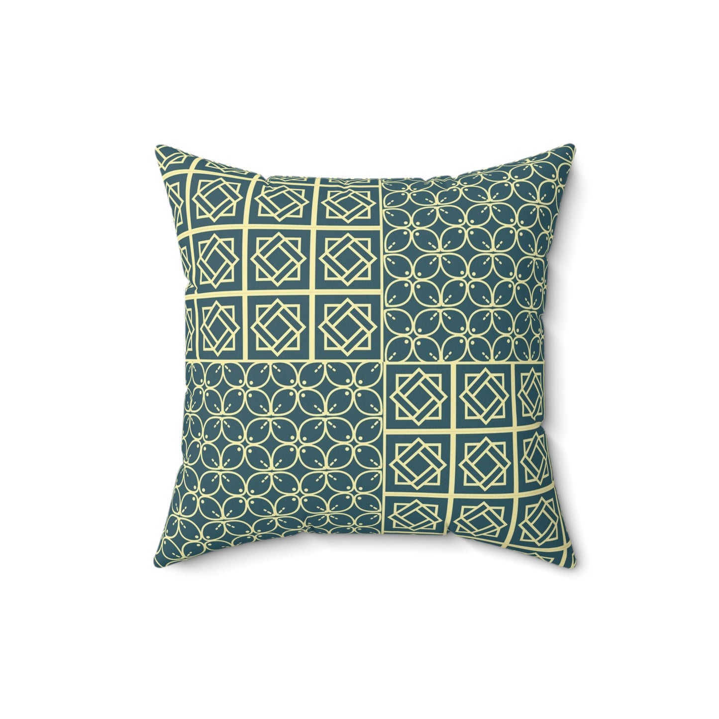 Geometric Decor Pillow, Modern Cushion for Living Room, Boho Bedroom Accent, Gift for Housewarming, Unique Throw Pillow