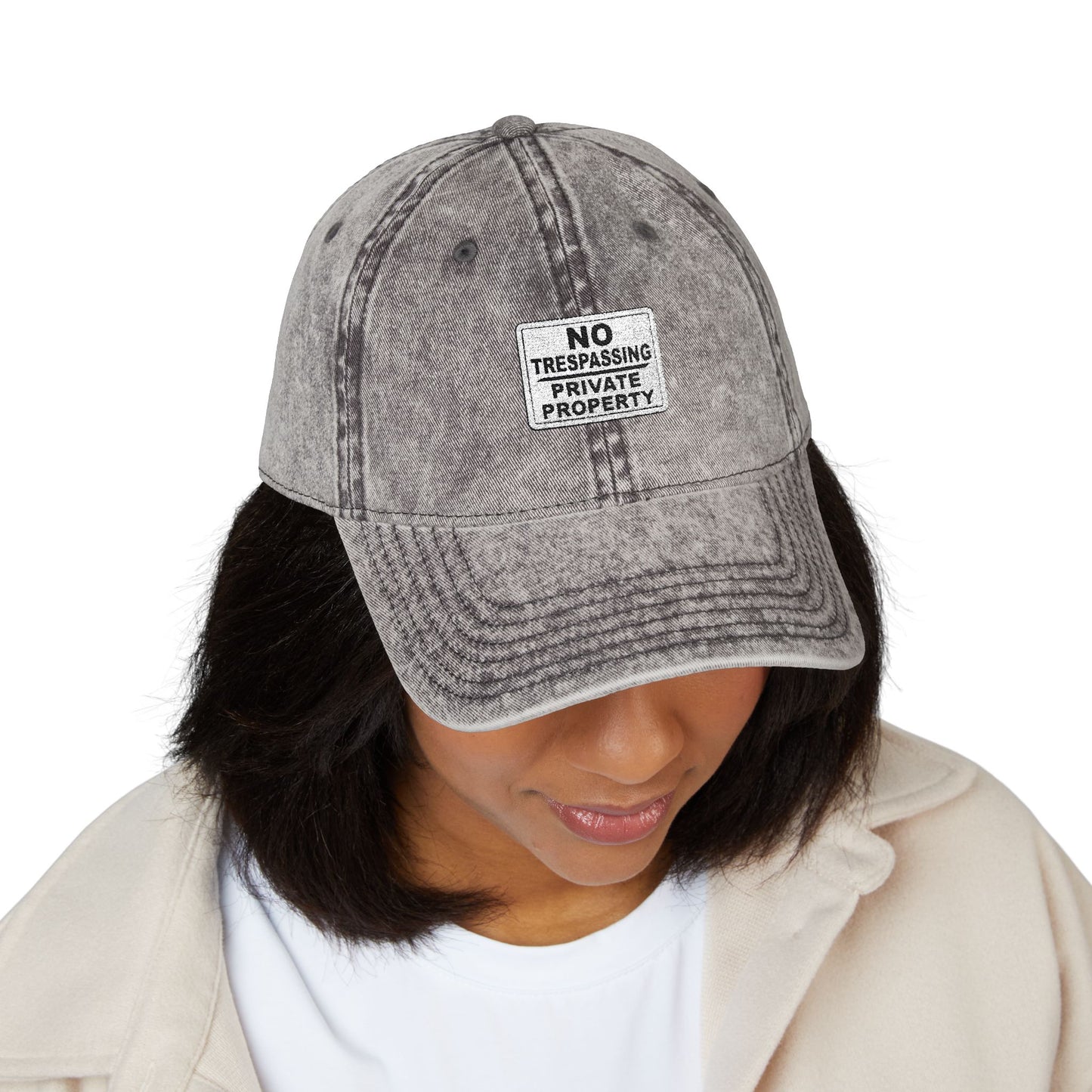 Vintage Cap (Embroidery) - Private Property