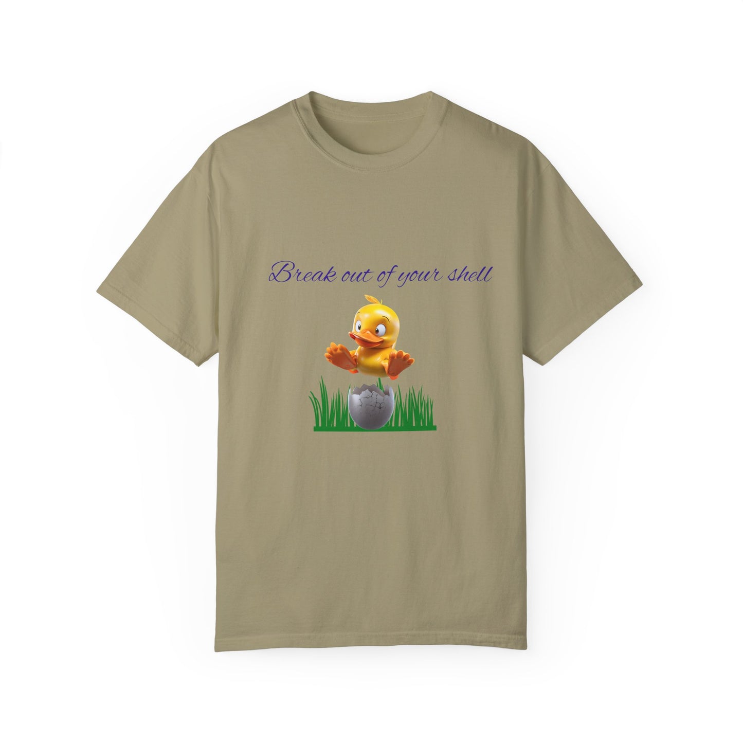 Egg-citing Garment-Dyed T-shirt: Perfect for Easter, Spring Celebrations