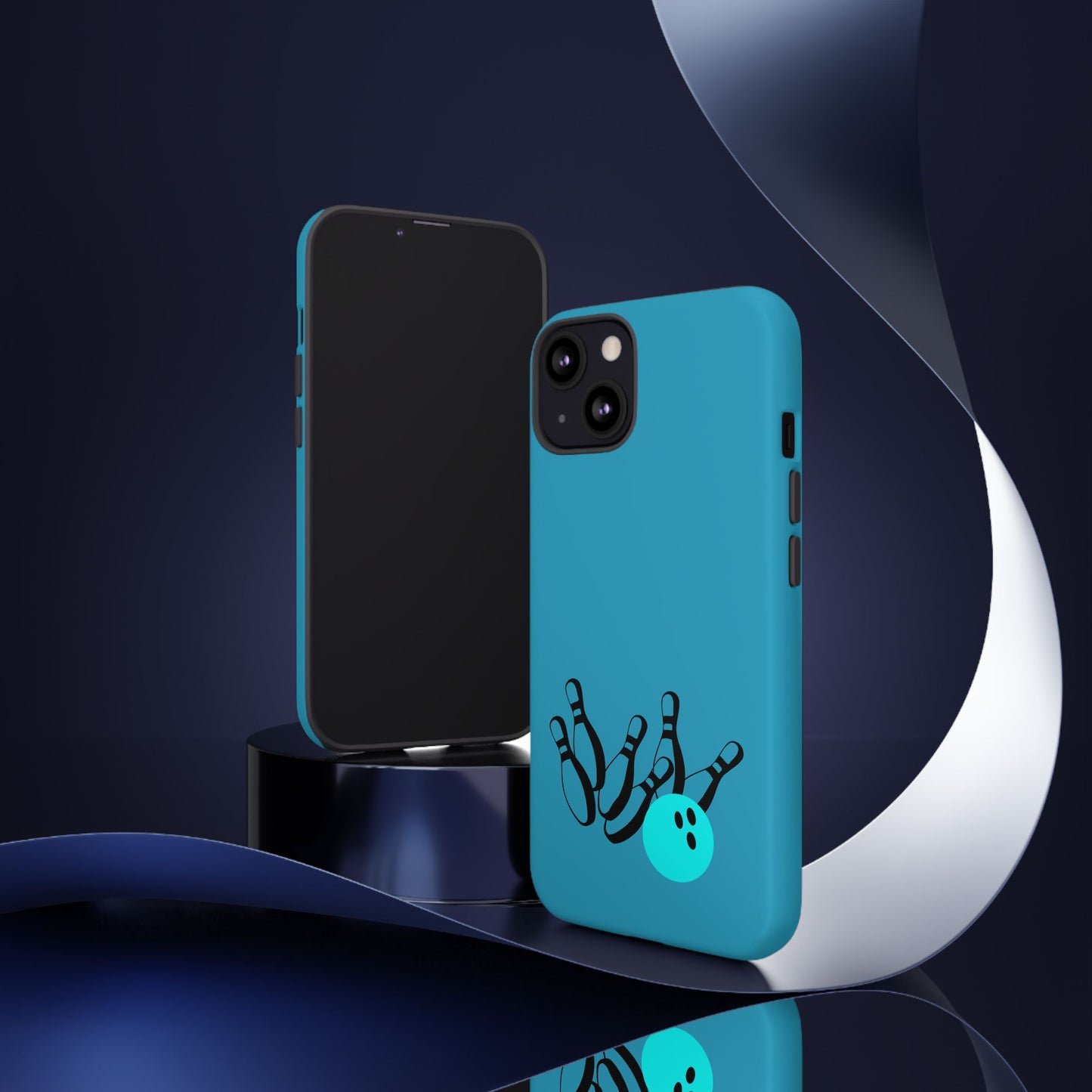 Bowling Phone Case, Tough Cases for Bowling Enthusiasts, Fun Gift for Bowlers, Unique Phone Accessory, Sports Themed Cases