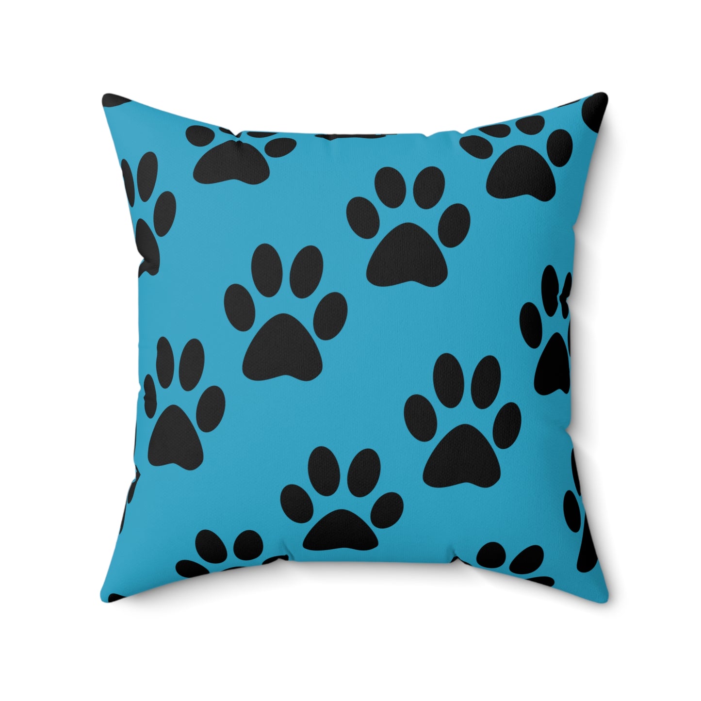Pet Lover's Decorative Pillow, Dog Paw Print Accent Cushion, Cozy Pet Themed Home Decor, Gift for Dog Owners, Animal Lover's Pillow