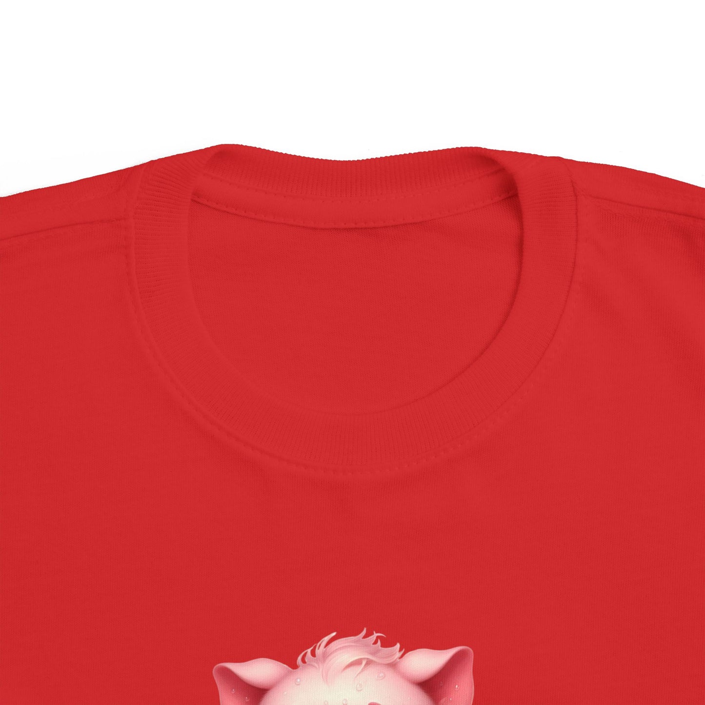 Cute Pig Toddler Tee, Adorable Animal Shirt for Kids, Perfect Baby Gift, Birthday Outfit, Playful Graphic Tee, Toddler Clothing