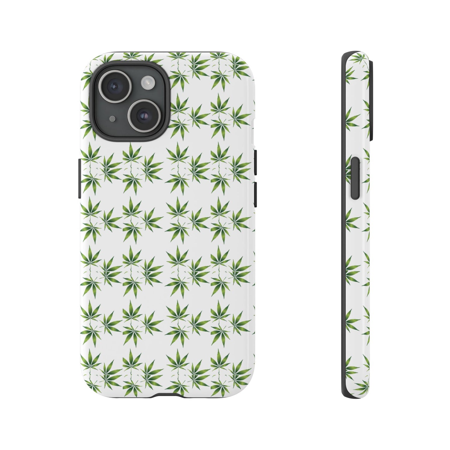 Stylish Phone Case with Cannabis Leaf Design, Durable Phone Cover, Gift for Stoner Friends, Unique Phone Accessory, Nature-Inspired Design