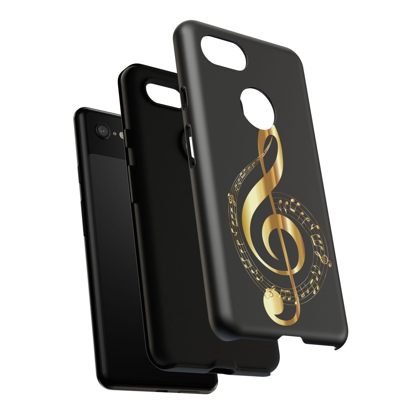 Tough Cases black gold musical Note