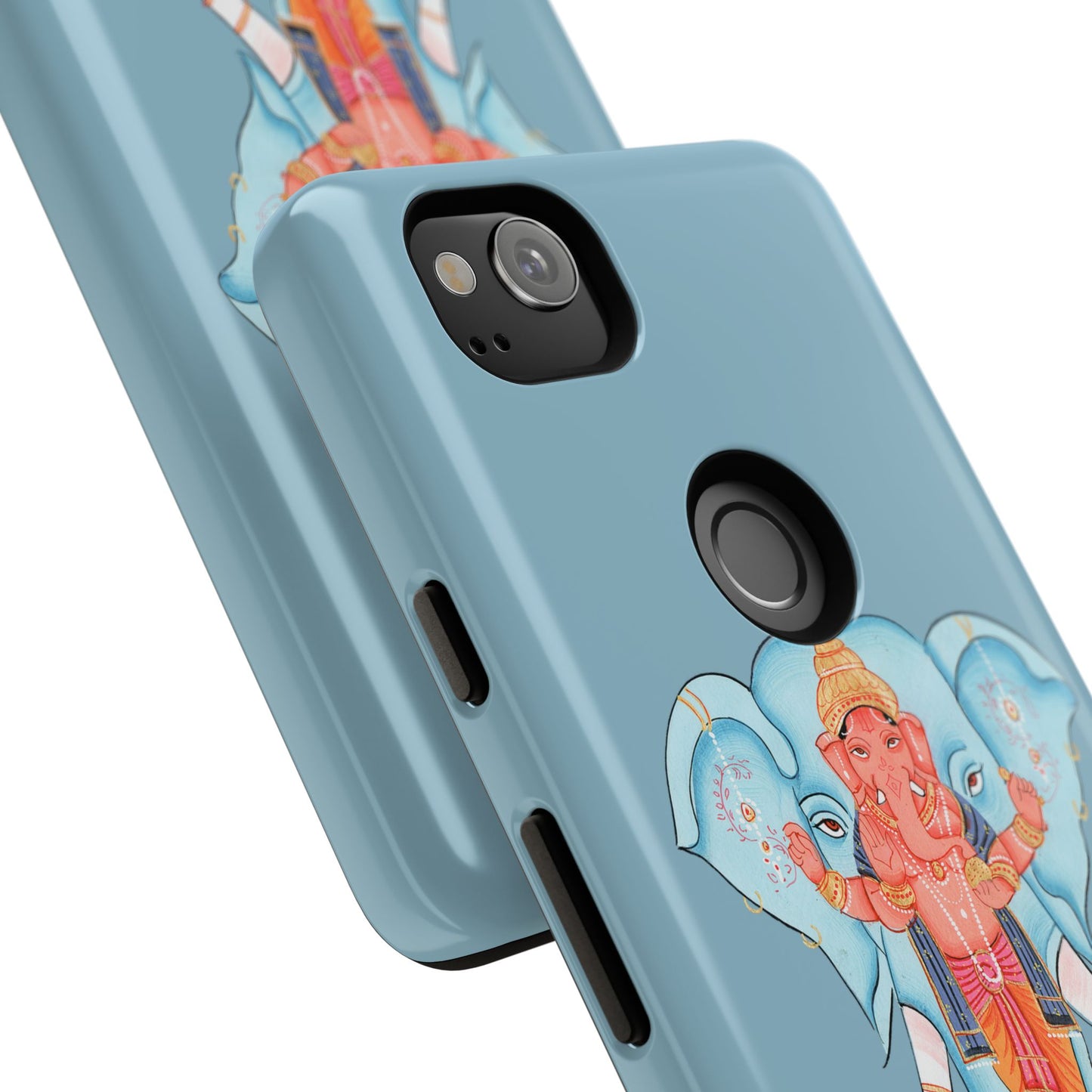 Tough Cases: Ganesh-Inspired Phone Case, Bohemian Phone Cover, Hindu Art Accessory, Festival Gift, Protective Phone Shell