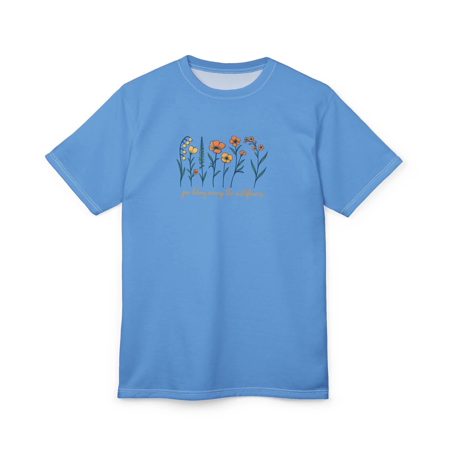 Floral Unisex Tee, Nature-Inspired Shirt, Gift for Garden Lovers, Casual Everyday Wear, Spring/Summer Fashion