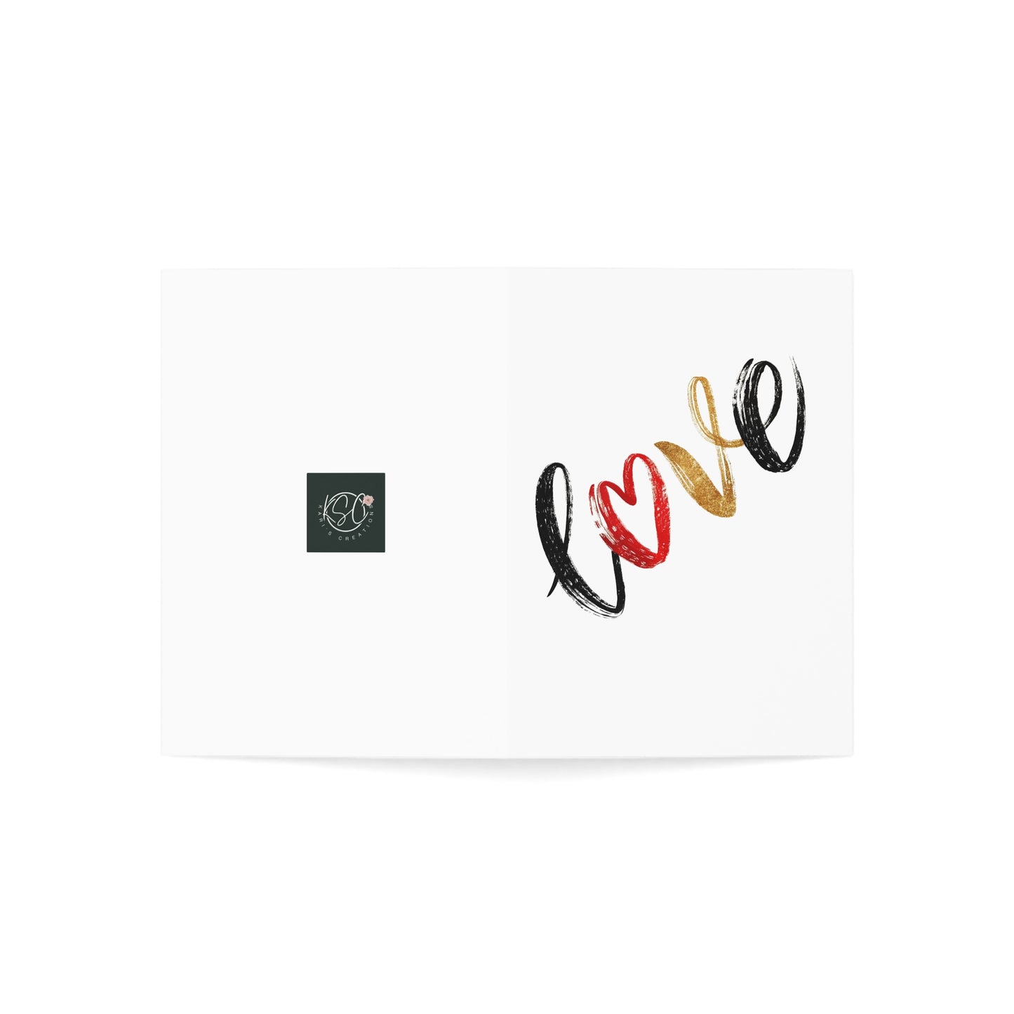 Chic Love Greeting Cards Set | Romantic Note Cards for Love Letters, Anniversary, Valentine's Day, Weddings, and Celebrations