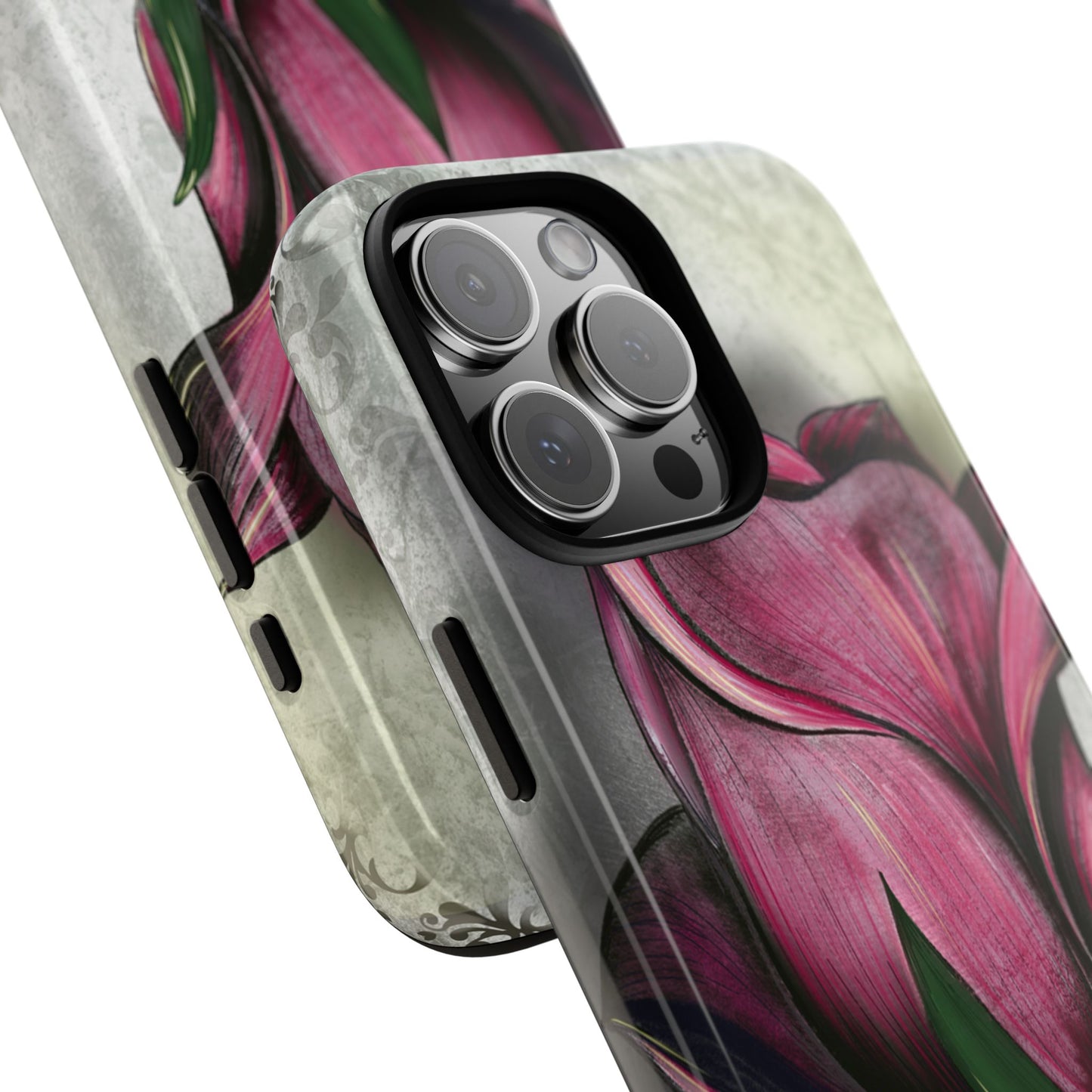 Rose Phone Case – Tough Cases, Floral Phone Cover, Gift for Her, Minimalist Design, Nature Lover's Accessory, Birthday Gift Idea