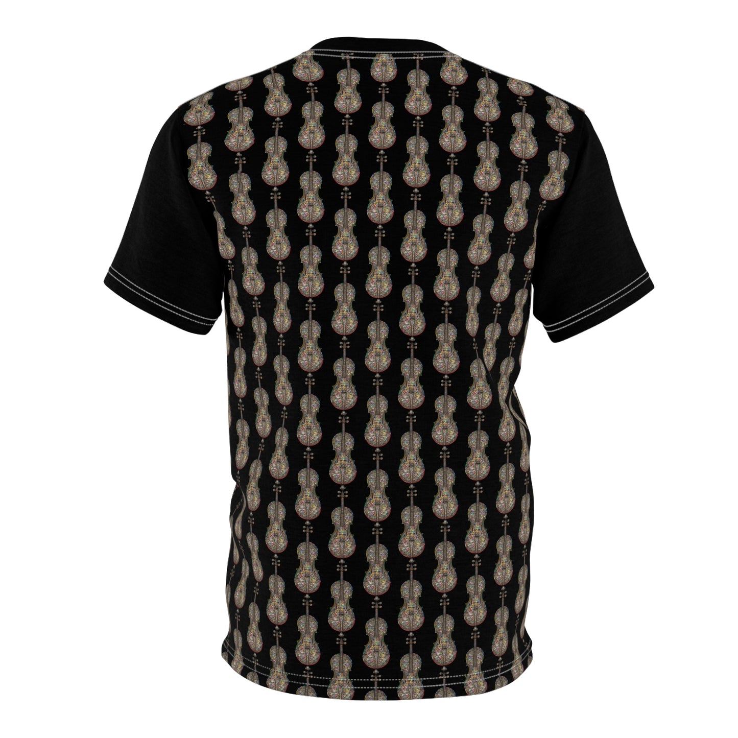 Musical Pattern Unisex Tee, Unique Music Lover Gift, Casual Fashion, Trendy Tee for Every Occasion, Perfect for Concerts & Gatherings