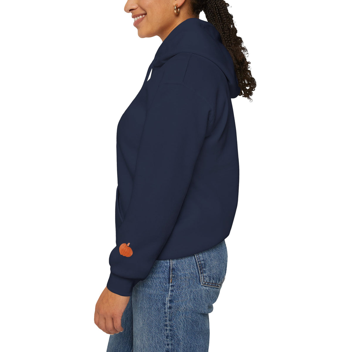 Cozy Fall Vibes Hoodie, Unisex Sweatshirt for Autumn, Pumpkin Design, Perfect for Thanksgiving, Gift for Friends, Seasonal Wear