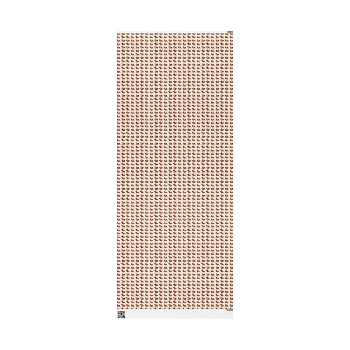 Vintage Santa Gift Wrapping Paper Roll — Holiday Present Wrap