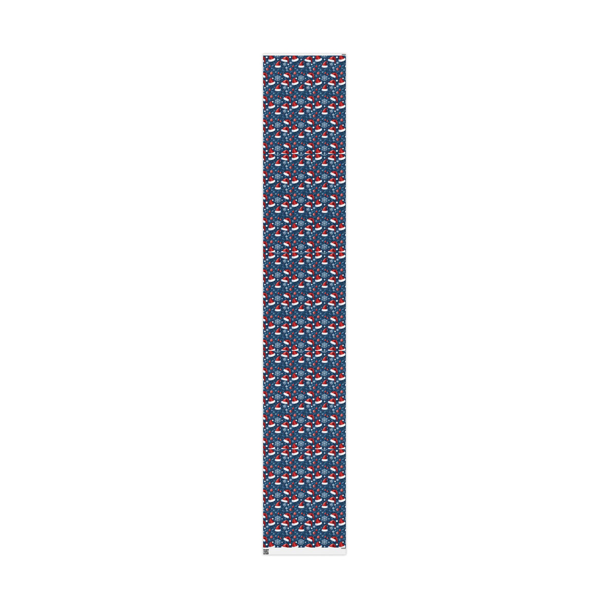 Holiday Snowman Wrapping Paper Roll — Festive Blue & Red Christmas Gift Wrap