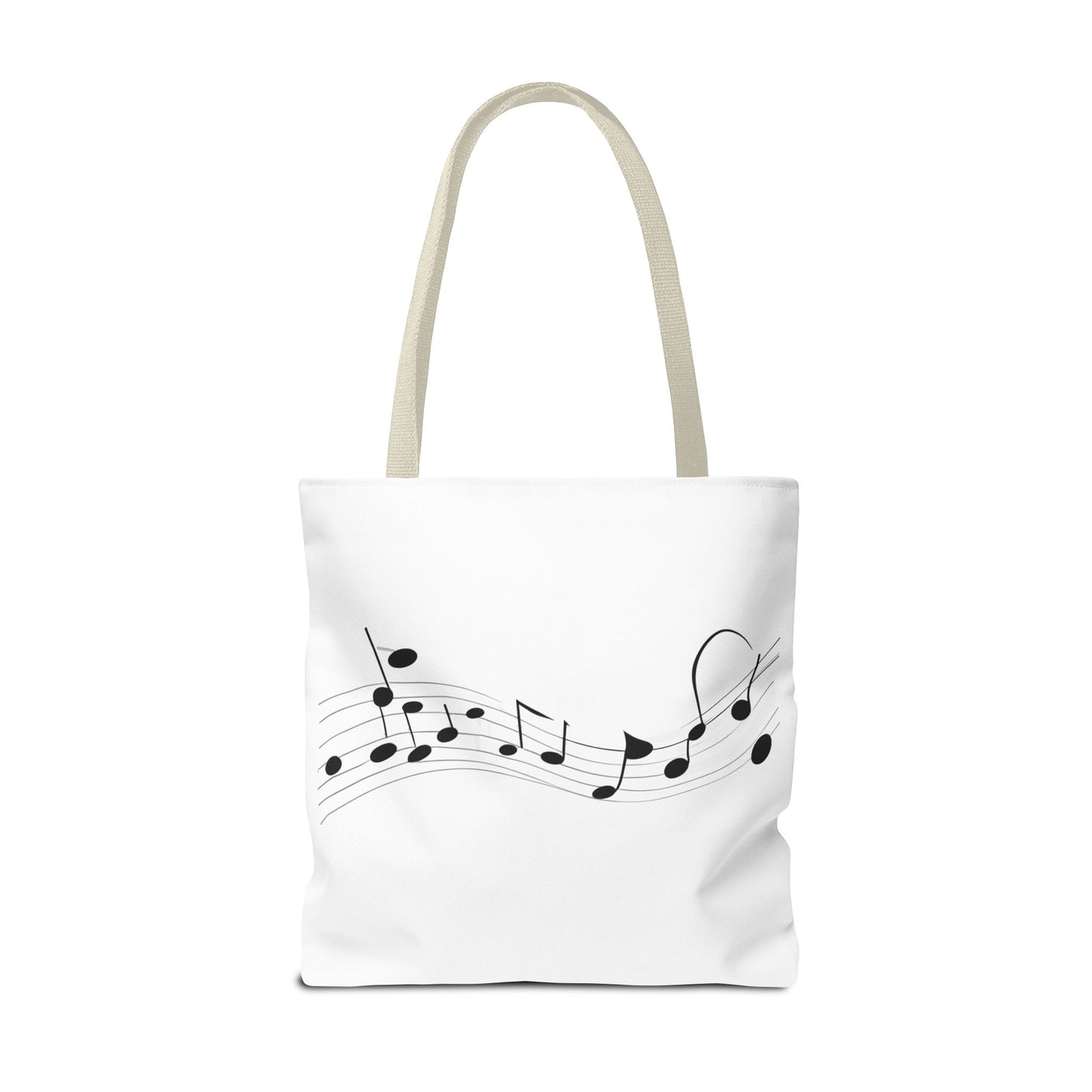 Musical Notes Tote Bag | Perfect for Music Lovers, Eco-Friendly Shopping