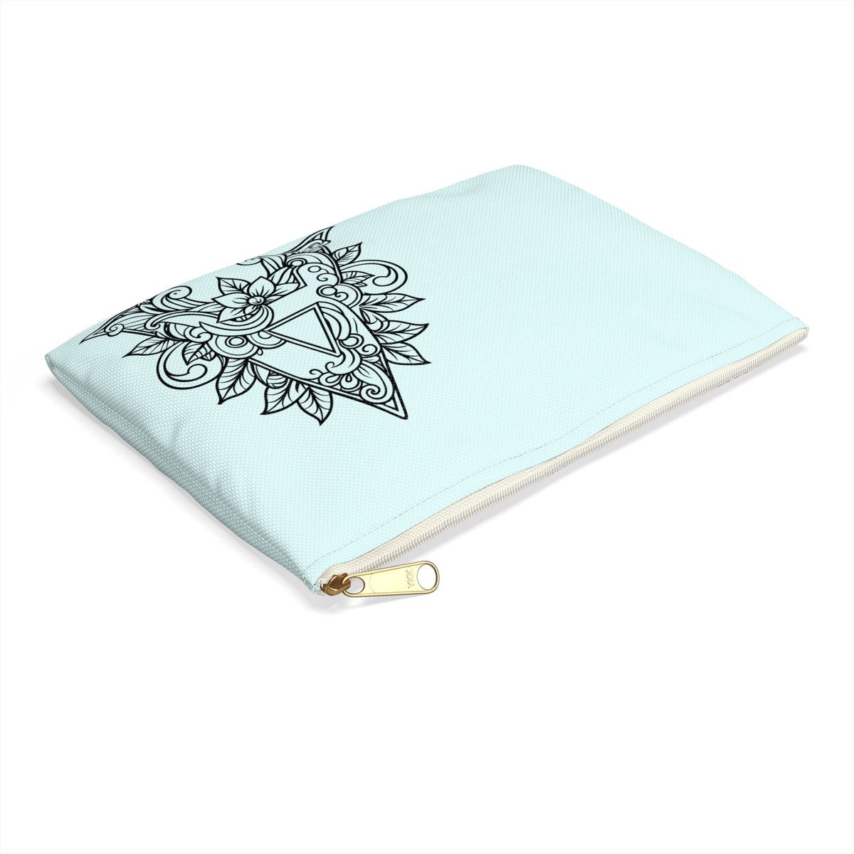 Bohemian Accessory Pouch for Organized Essentials - Letter A
