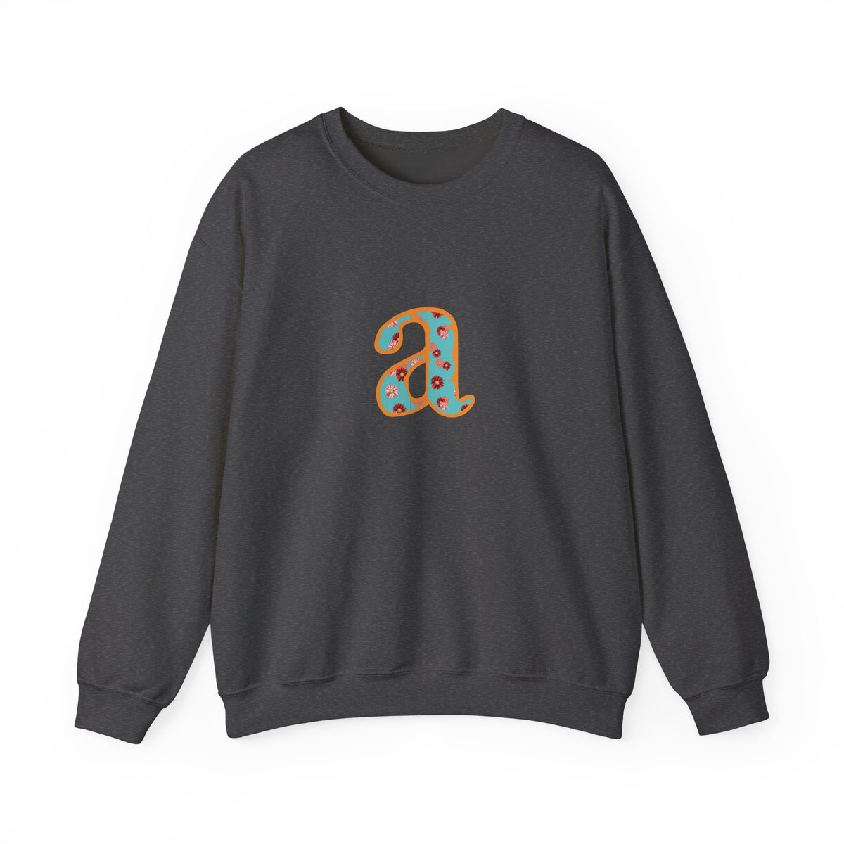 Personalized Initial Sweatshirt, Cozy Unisex Crewneck, Custom Gift for Her, Monogrammed Apparel, Perfect for Birthdays and Holidays