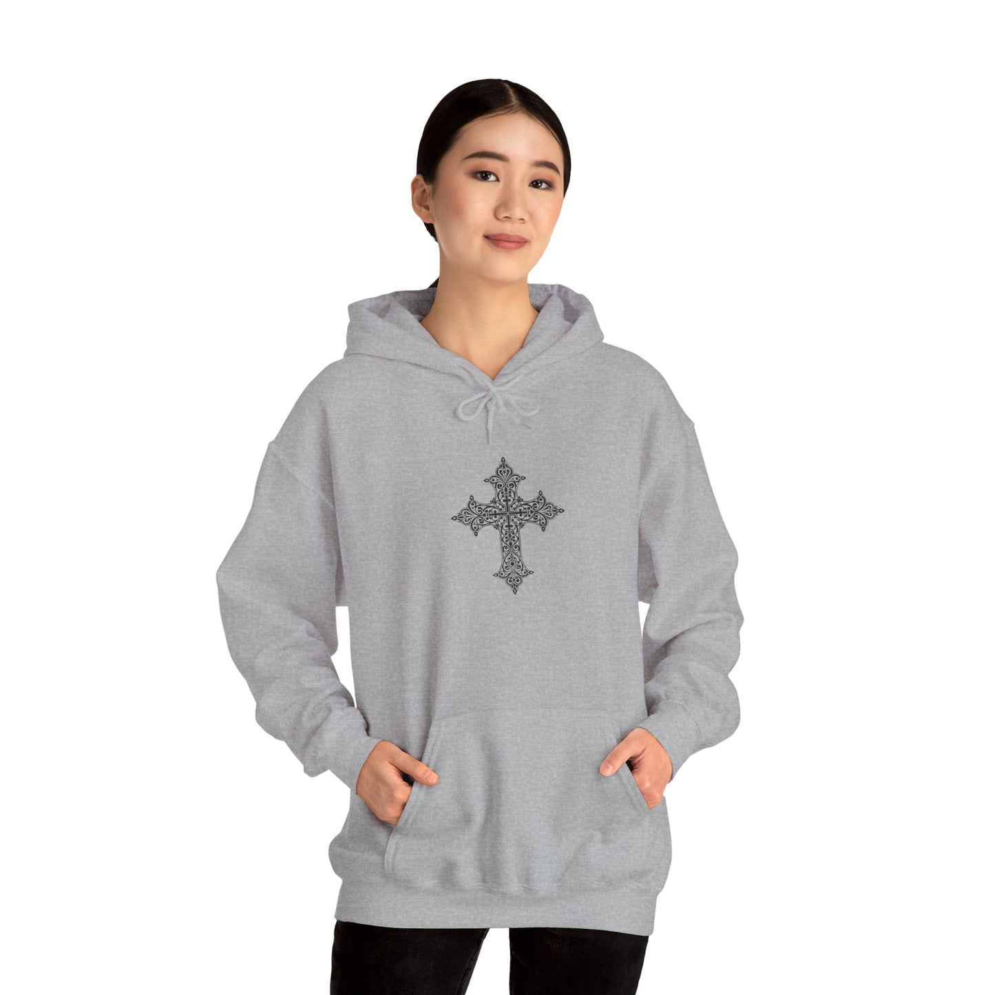Faith-Inspired Unisex Hooded Sweatshirt, Christian Hoodies for Every Day, Casual Comfort, Perfect Gift for Holidays