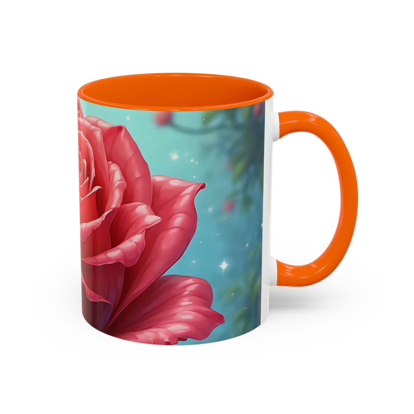 Elegant Rose Coffee Mug for Floral Lovers, Perfect Gift for Mother’s Day, Birthday, Home Decor, Garden Enthusiasts, Art Collectors