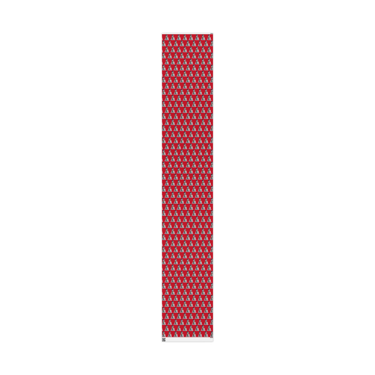 Red Snowman Wrapping Paper Roll – Festive Holiday Gift Wrap with Cute Snowmen Pattern