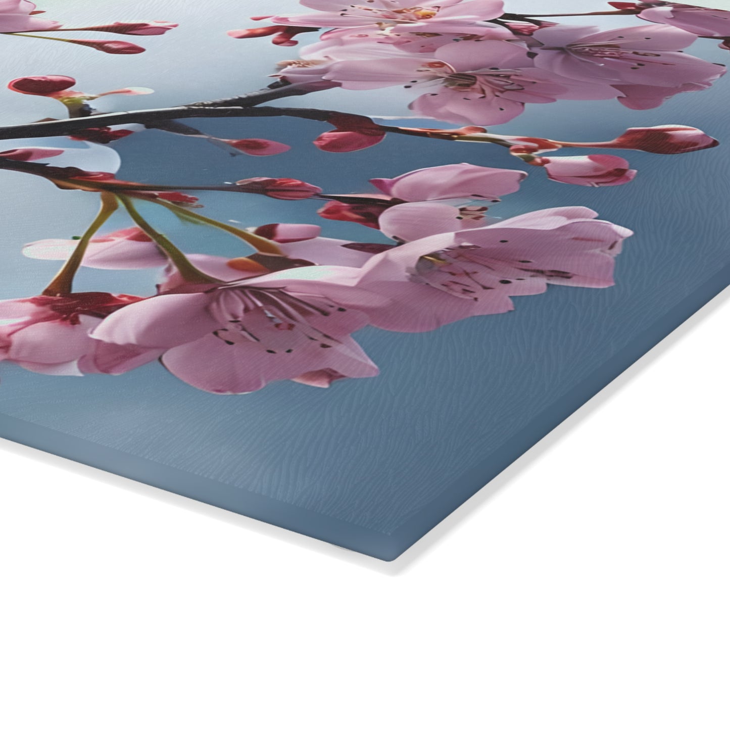Elegant Floral Glass Cutting Board, Kitchen Decor, Gift for Foodies, Wedding Present, Housewarming Gift, Cooking Essential