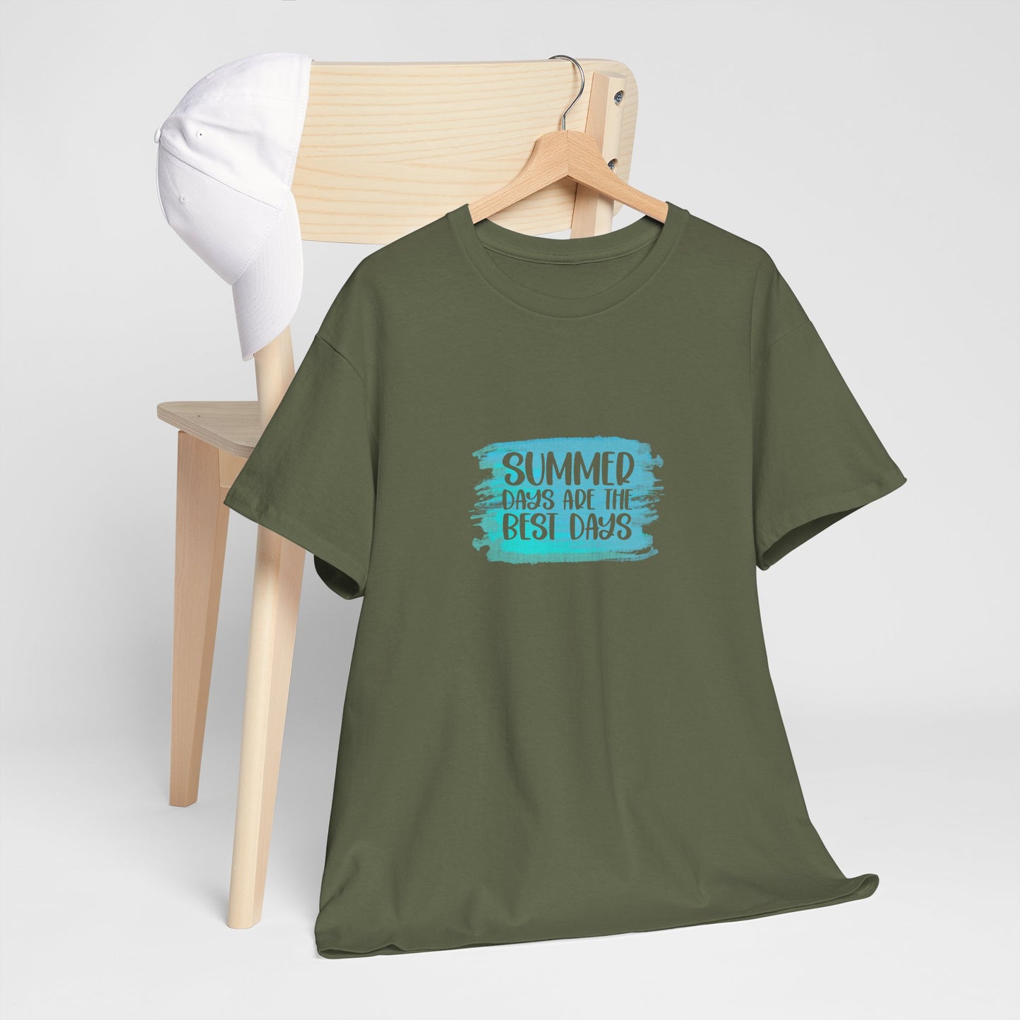 Summer Vibes Unisex Tee, Casual Summer Shirt, Gift for Friends, Beachwear, Relaxed Fit T-Shirt, Graphic Tee, Summer Moments #bestdays