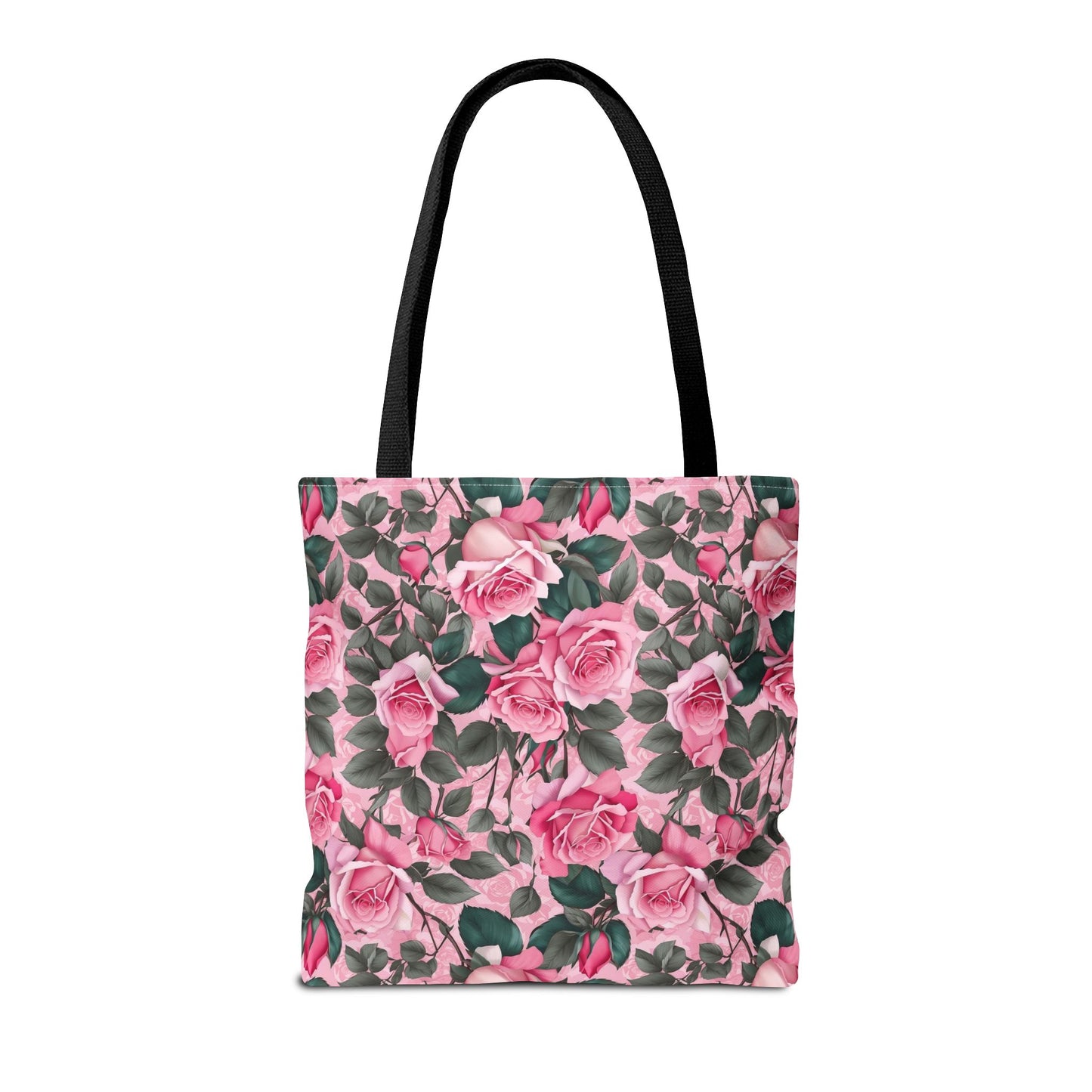 Pretty Pink Floral Tote Bag, Stylish Reusable Bag, Shopping Tote, Gift for Her, Eco-Friendly, Mother's Day Gift