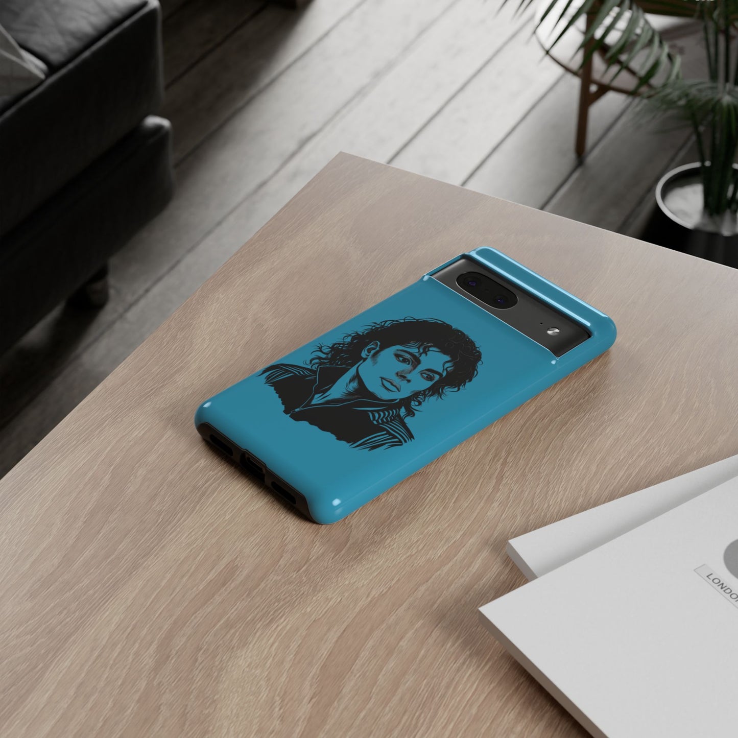Michael Jackson Phone Case - Tough Cases, Pop Music Gifts, Retro Art, Unique Phone Accessories, Vintage Design