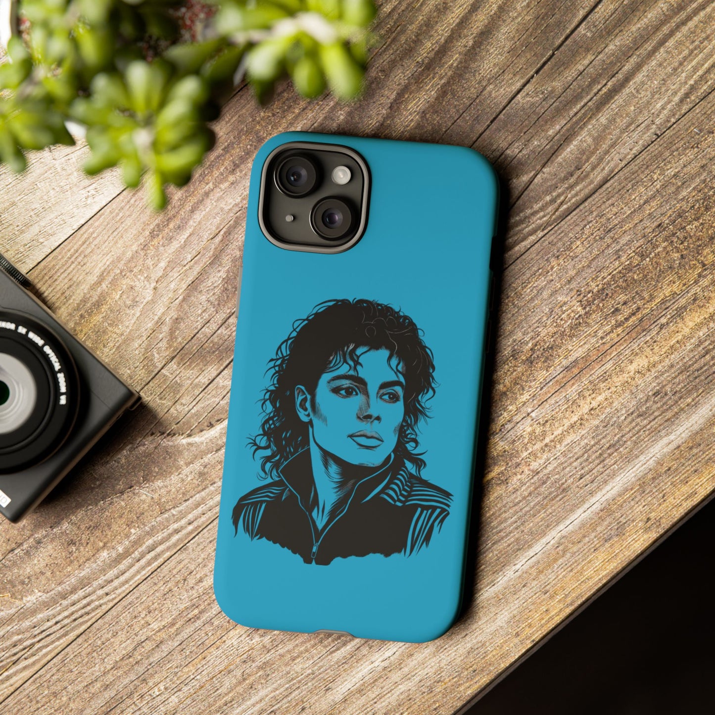 Michael Jackson Phone Case - Tough Cases, Pop Music Gifts, Retro Art, Unique Phone Accessories, Vintage Design