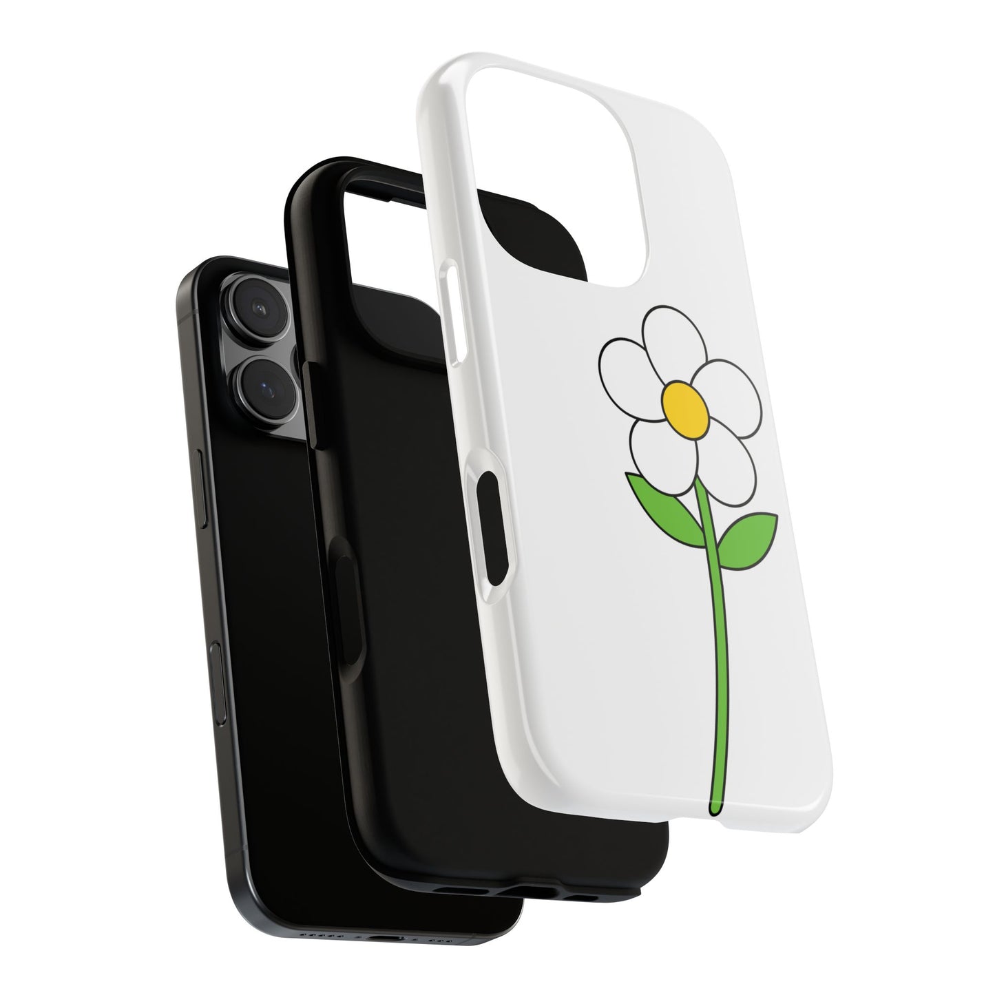 Floral Phone Case, Tough Cases with Flower Design, Cute Phone Accessory, Gifts for Her, Spring Decor, Unique Phone Cases