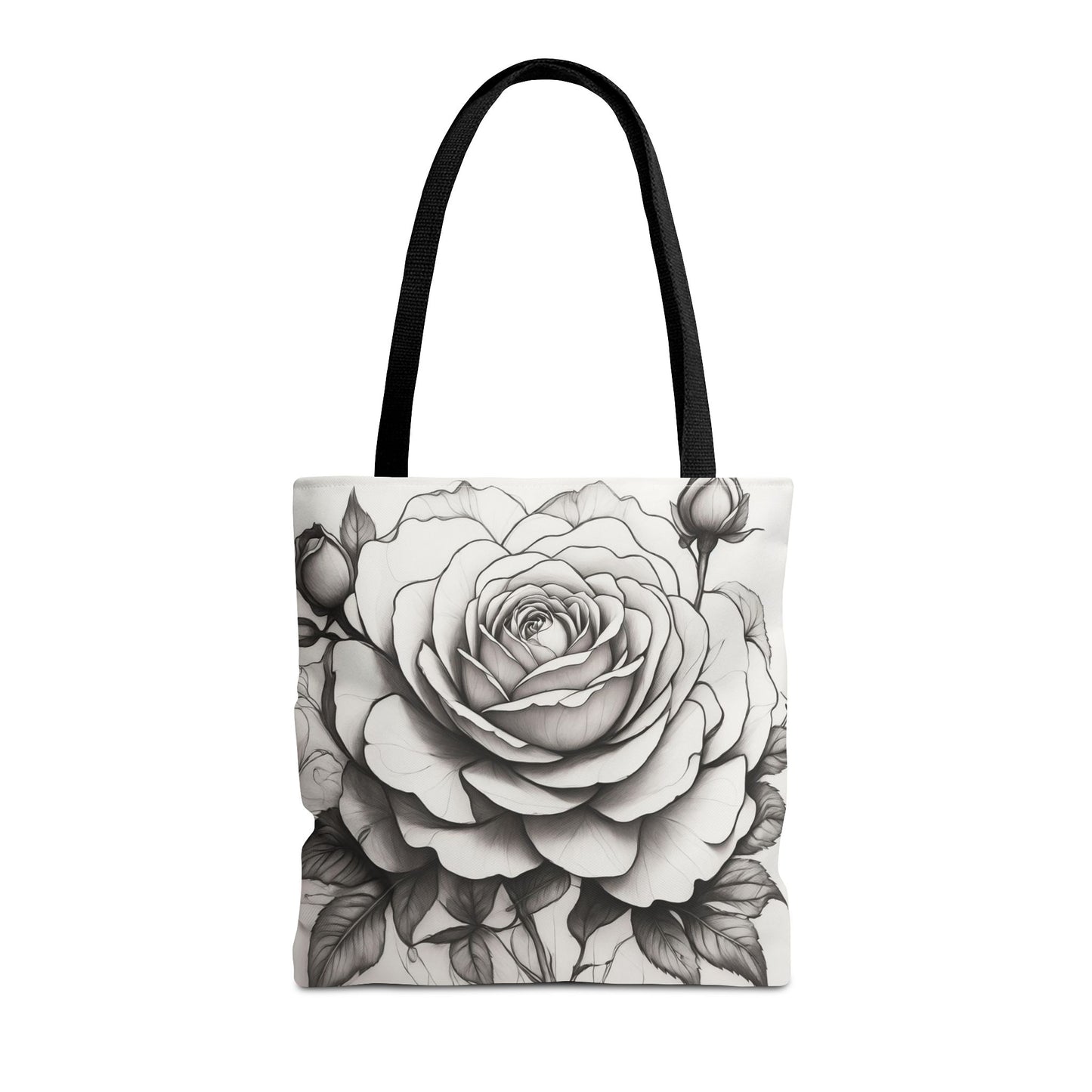 Elegant Floral Tote Bag, Garden Lover Gift, Shopping Bag, Art Print Tote, Mother's Day Gift, Eco-Friendly Canvas Bag