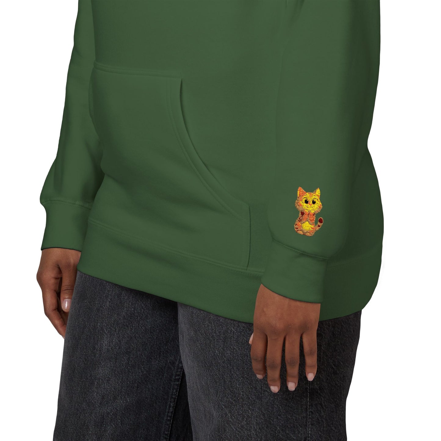 Cozy Fleece Hoodie with Cute Animal Design, Unisex Sweatshirt for Casual Outings, Gifts for Animal Lovers, Perfect for Fall and Winter