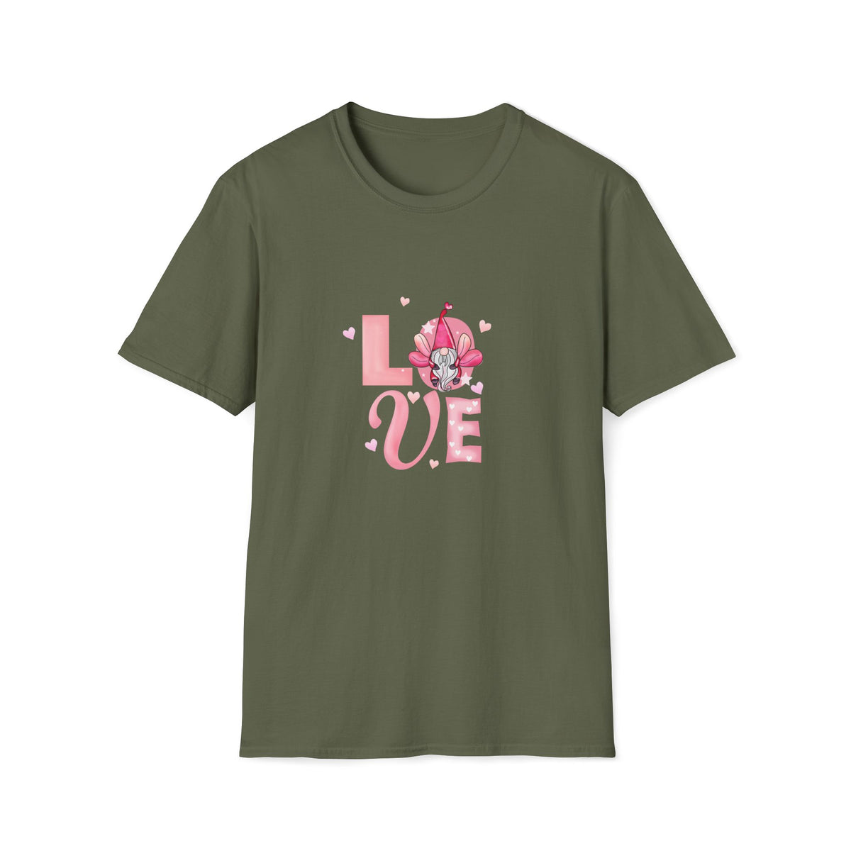 Love Cherry Blossom T-Shirt — Pink Floral "LOVE" Graphic Tee